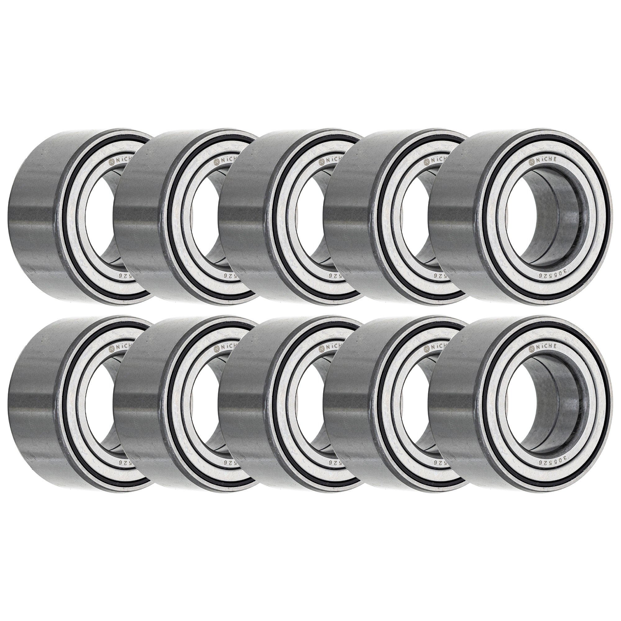 Double Row, Angular Contact, Ball Bearing Pack of 10 10-Pack for zOTHER Prairie Brute NICHE 519-CBB2278R