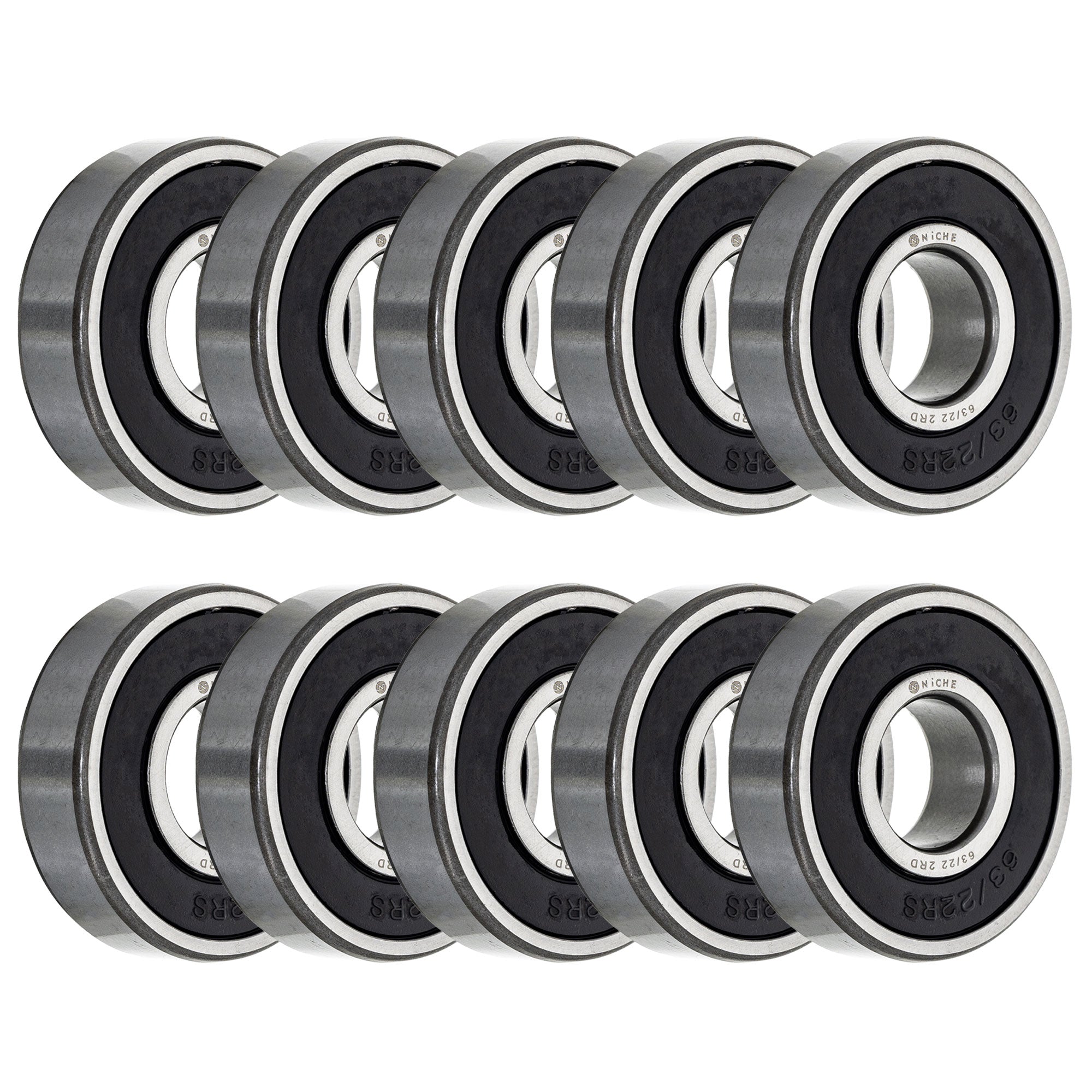 Electric Grade, Single Row, Deep Groove, Ball Bearing Pack of 10 10-Pack for zOTHER TDM850 NICHE 519-CBB2286R