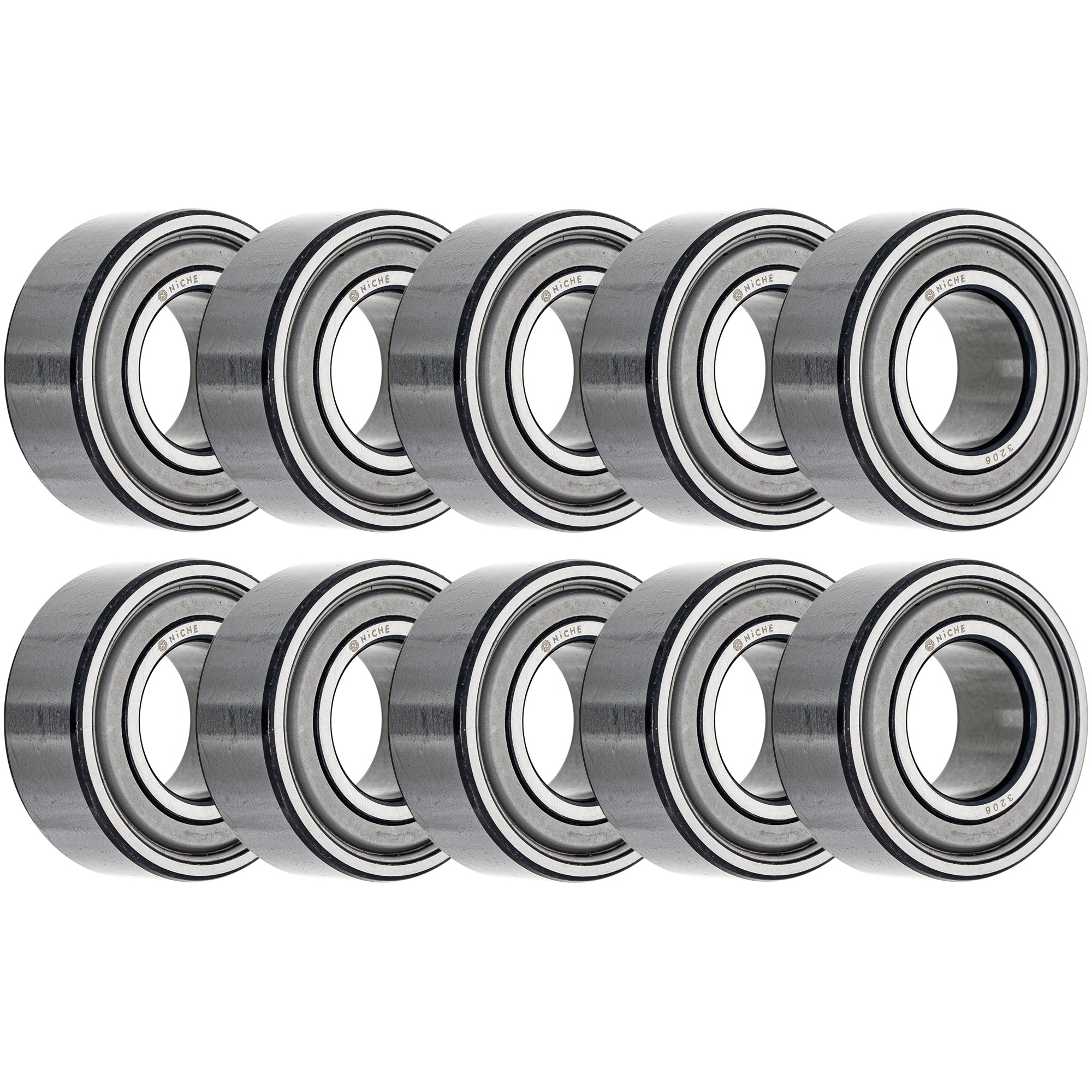 Double Row, Angular Contact, Ball Bearing Pack of 10 10-Pack for zOTHER Teryx4 NICHE 519-CBB2297R