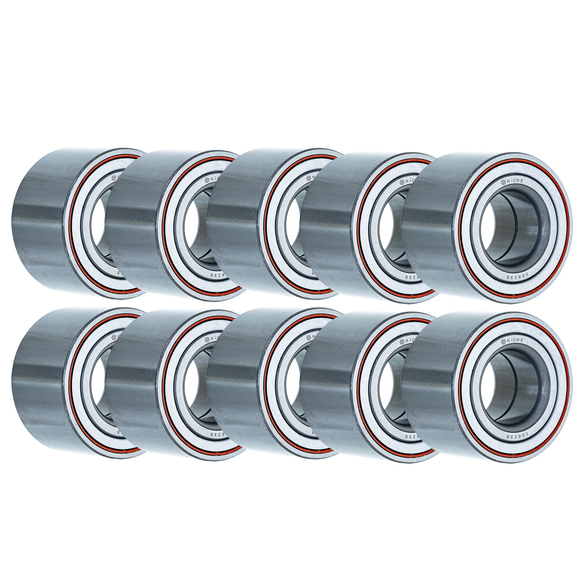 Double Row, Angular Contact, Ball Bearing Pack of 10 10-Pack for zOTHER Outlander NICHE 519-CBB2203R