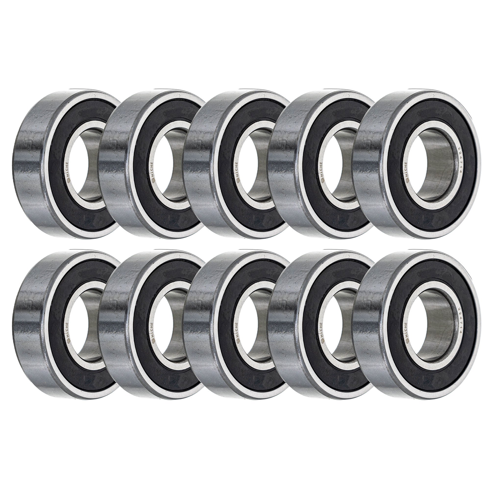 Single Row, Deep Groove, Ball Bearing Pack of 10 10-Pack for zOTHER Silver RVT1000R NICHE 519-CBB2217R