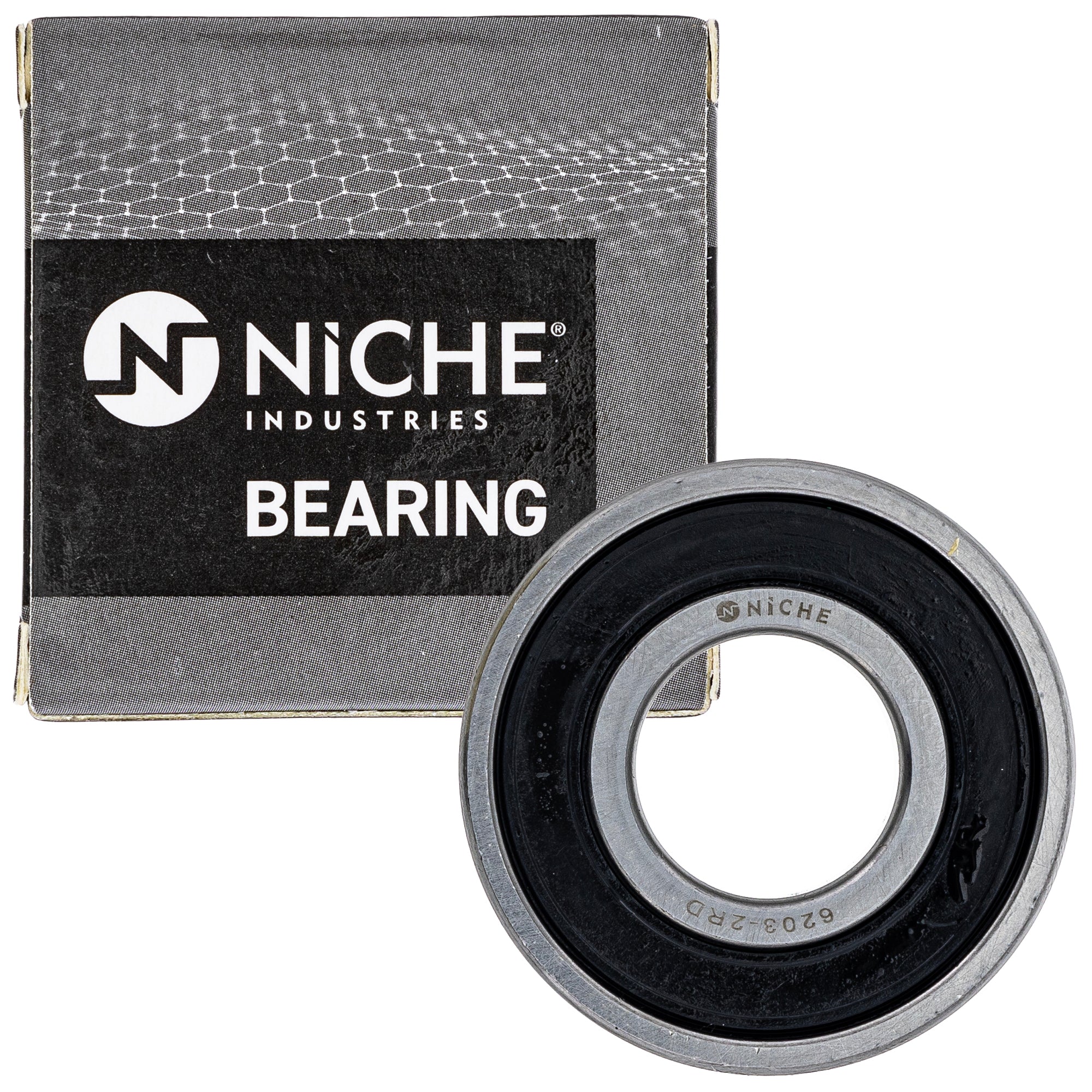 Wheel Bearing 6203-2RDQE6 17x40x12mm Single Row Deep Groove 10