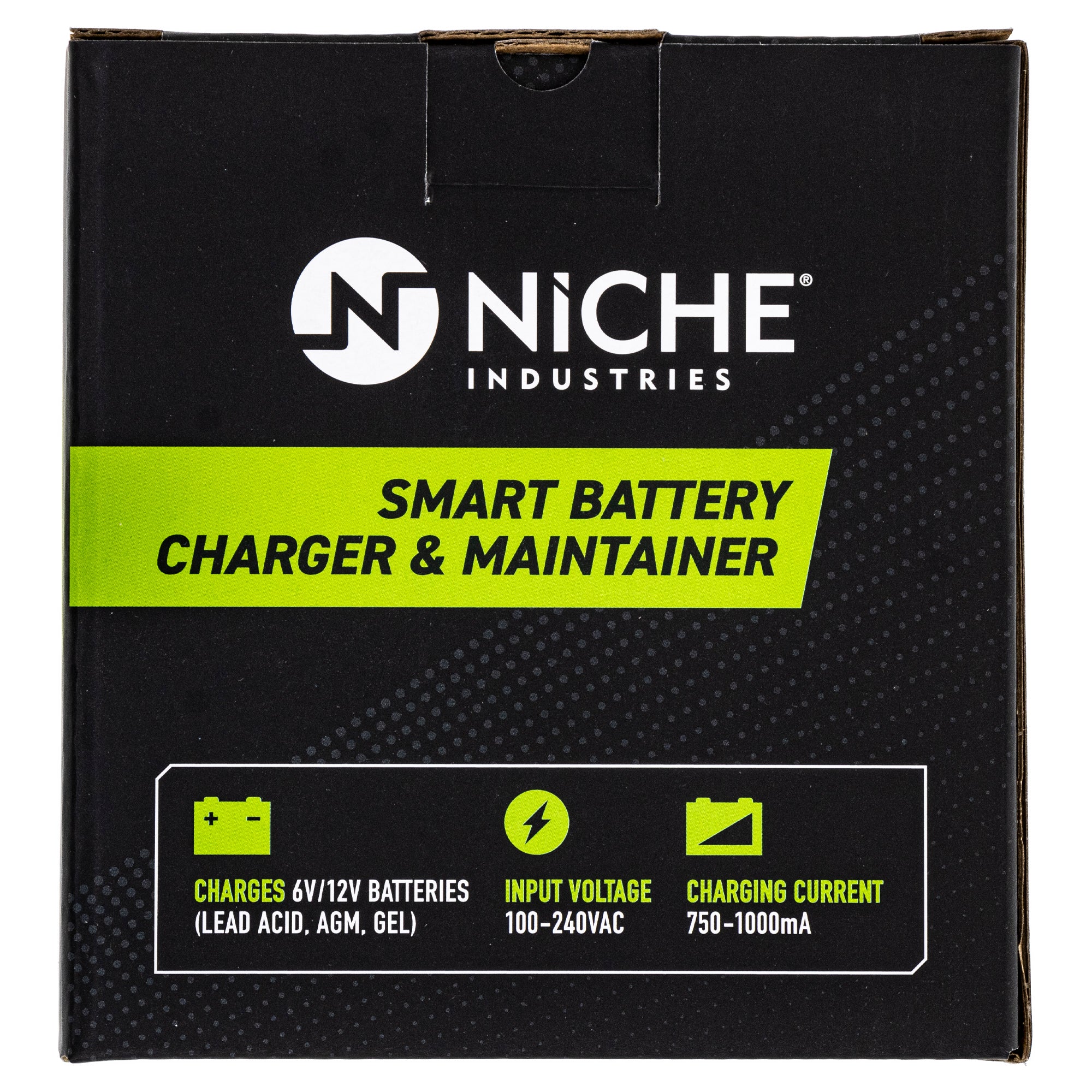 Unocho Chargeur de Batterie Intelligent 12V Batterie au Plomb AGM