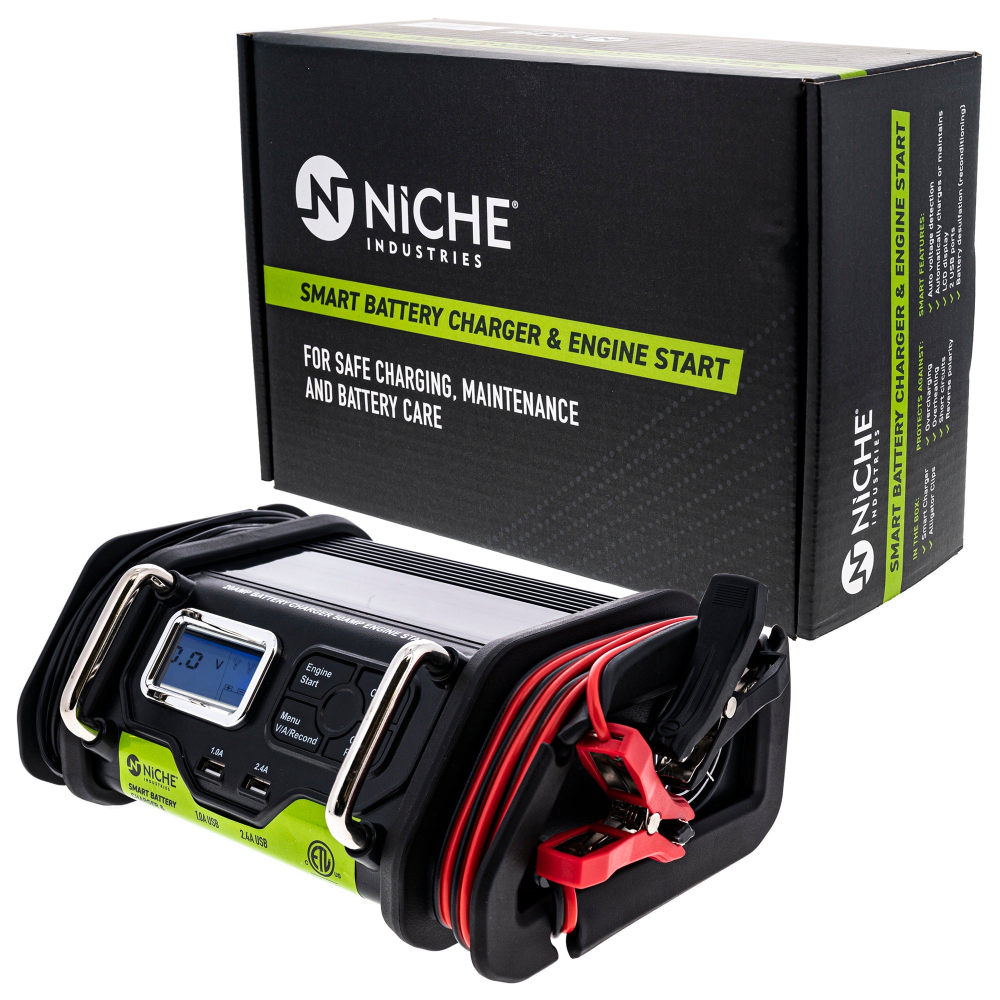 Battery Charger / Jump Starter 12V 20-AMP Ski-Doo | NICHE PARTS