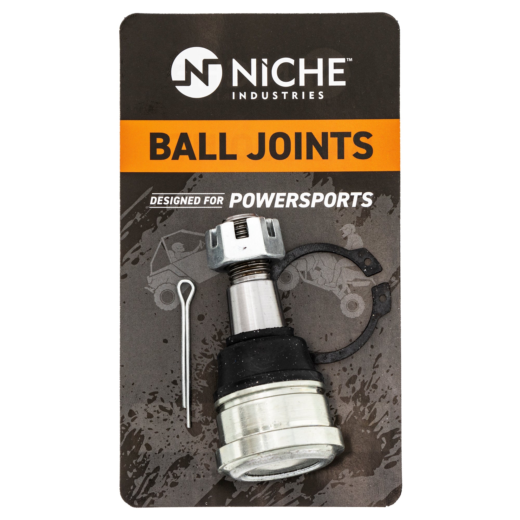 NICHE 519-CBJ2247T Ball Joint 2-Pack for Western Power Sports Polaris