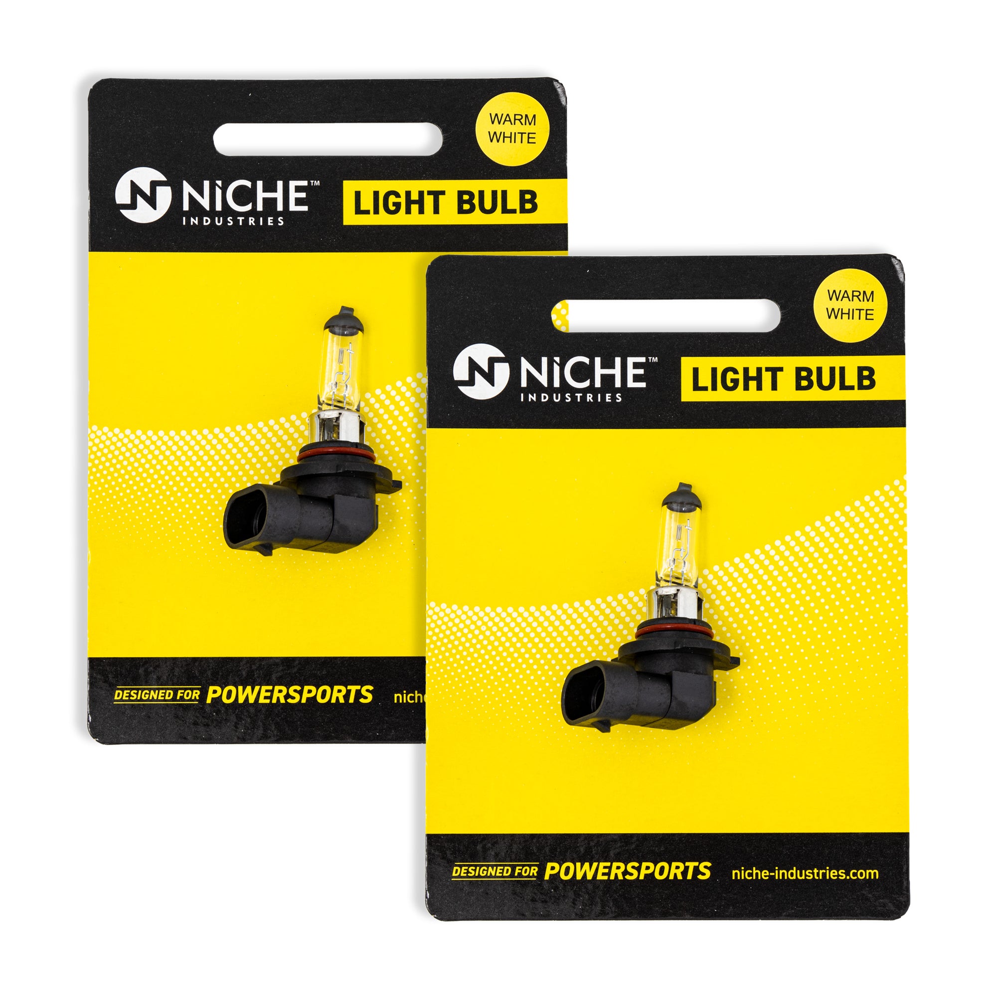 Headlight Bulb 2-Pack for Honda FourTrax 34901-HN2-000 NICHE 519-CBL2220B