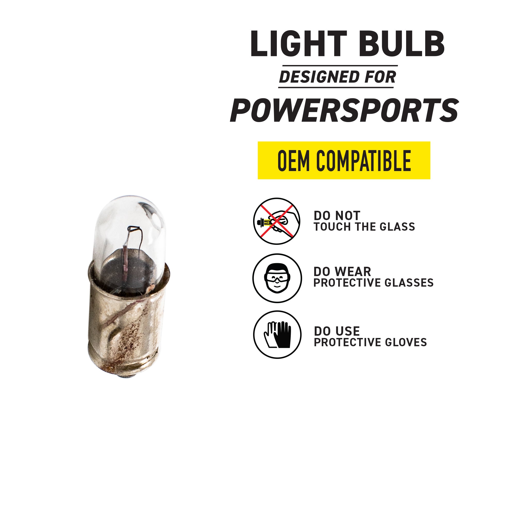 Speedometer Bulb 519-CBL2244B For Yamaha 104-83517-10-00