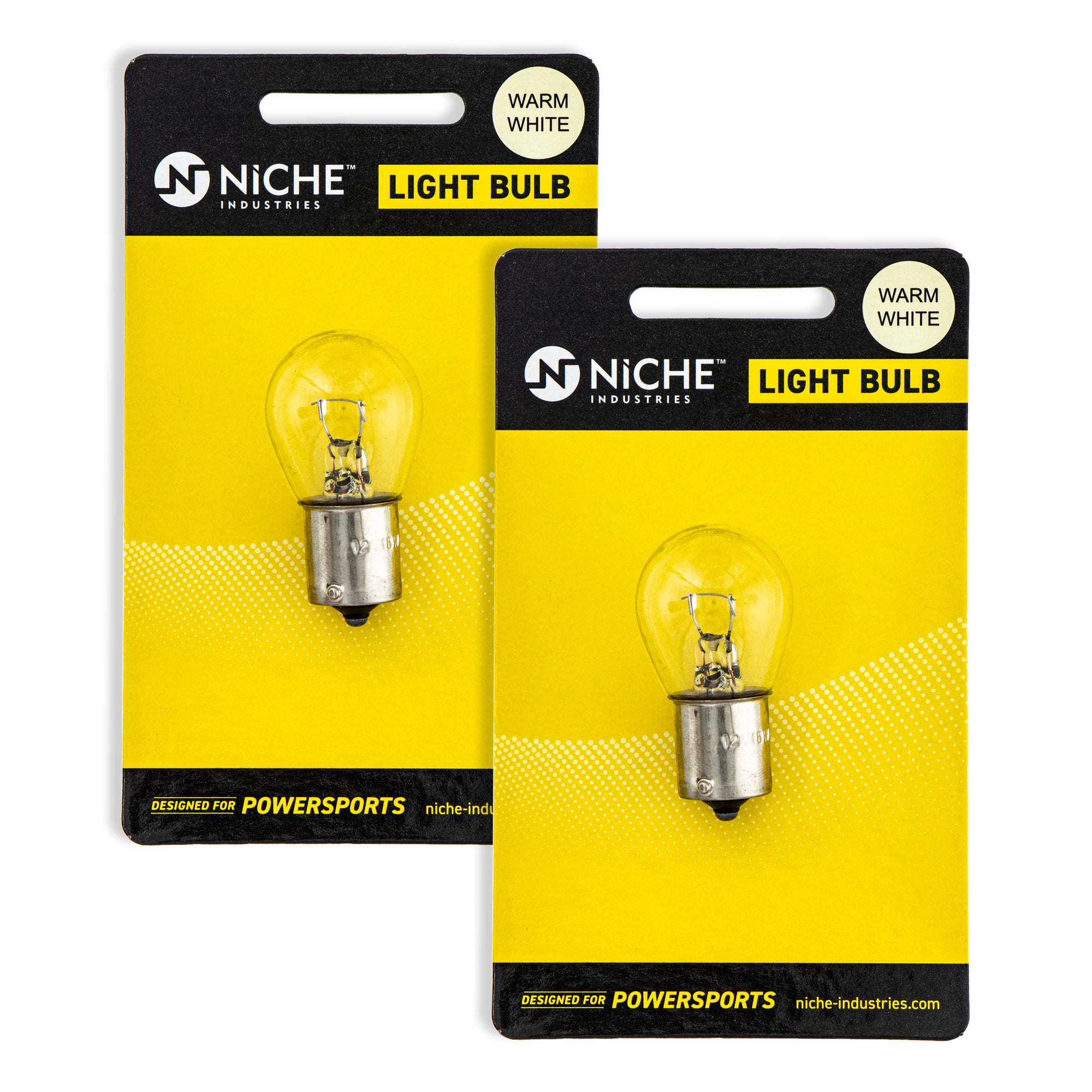 Headlight Light Bulb 2-Pack for Polaris RZR 0454763 NICHE 519-CBL2247B