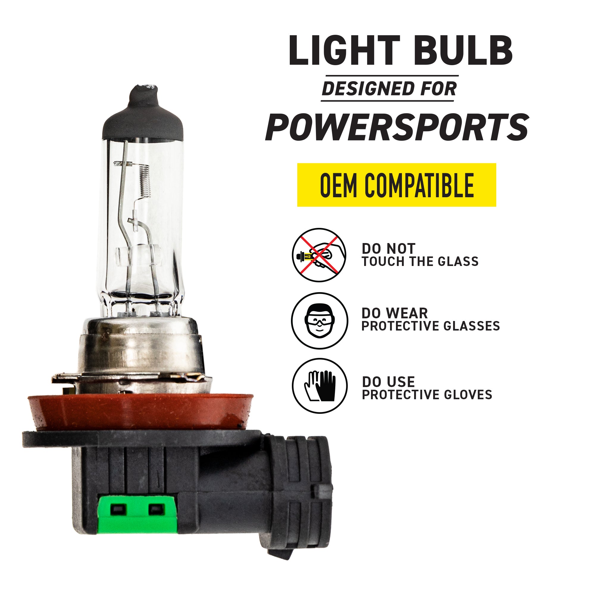 Headlight Bulb For Arctic Cat Kawasaki KTM 92069-0056 92069-0034 92069-0014 90514003050 60314003000