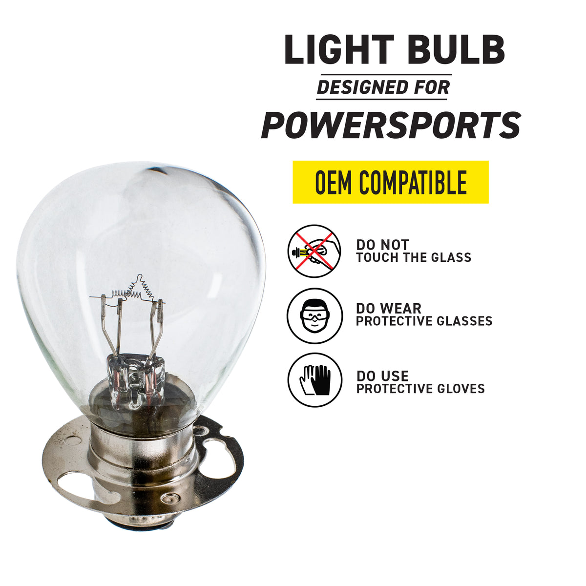 Headlight Bulb For Yamaha 359-84114-00-00 251-84114-00-00