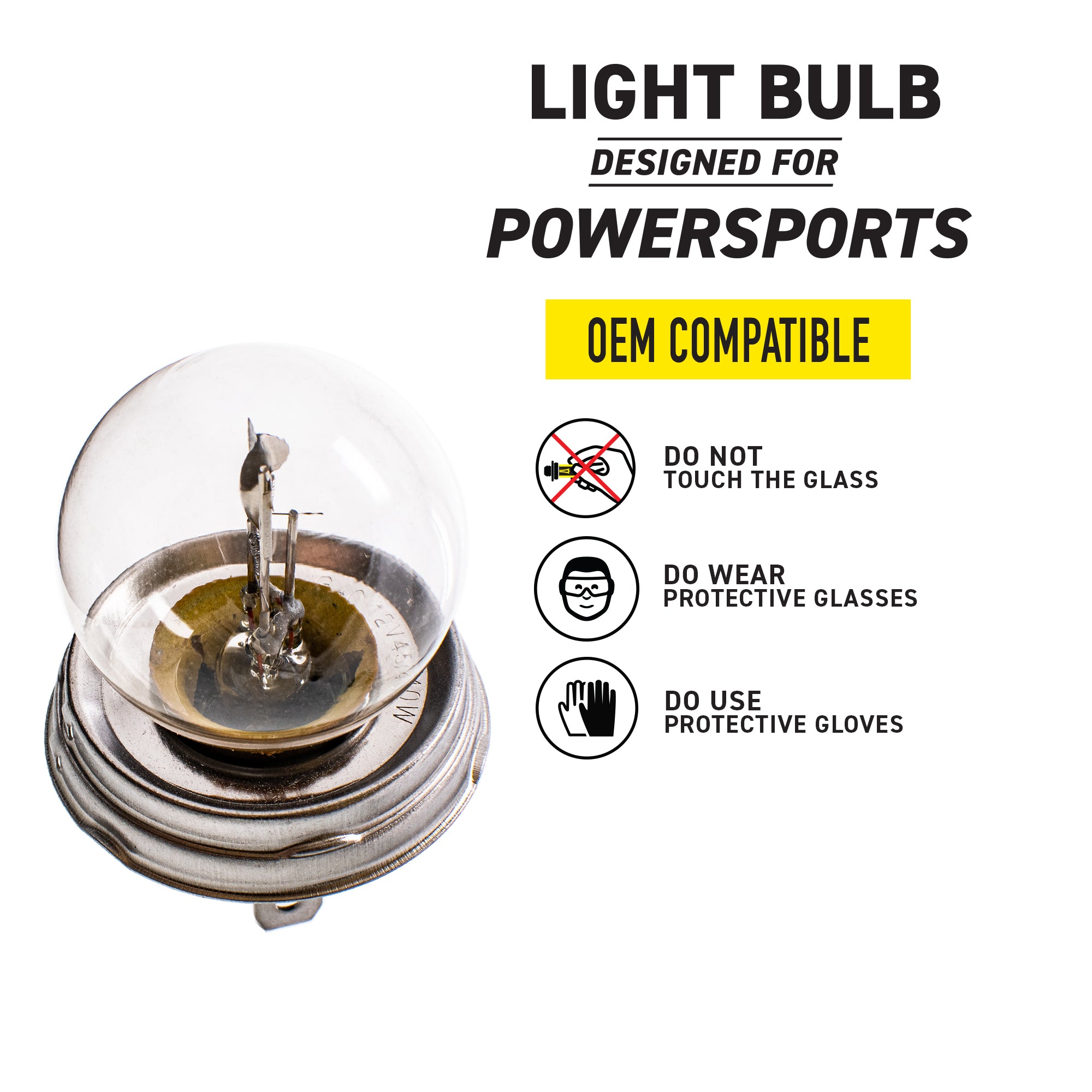 Headlight Bulb 519-CBL2250B For Yamaha 1U4-84314-40-XX 1U4-84314-40-00