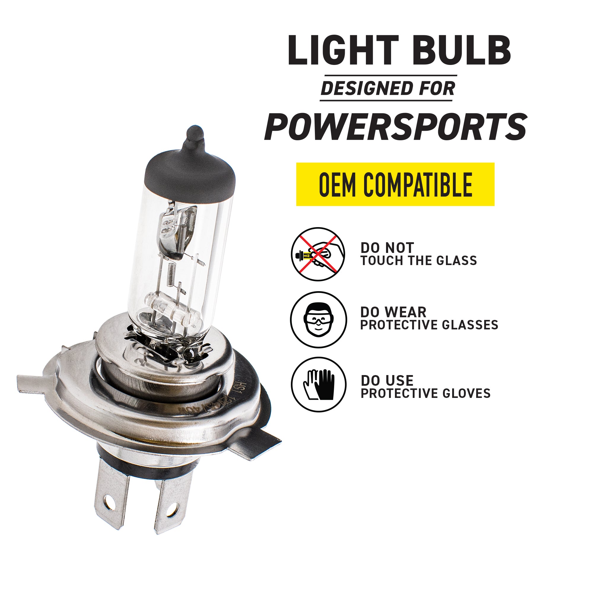 Headlight Bulb For Honda Suzuki Kawasaki 92069-1104 34901-MN5-003 34901-KJ9-003 09471-12102