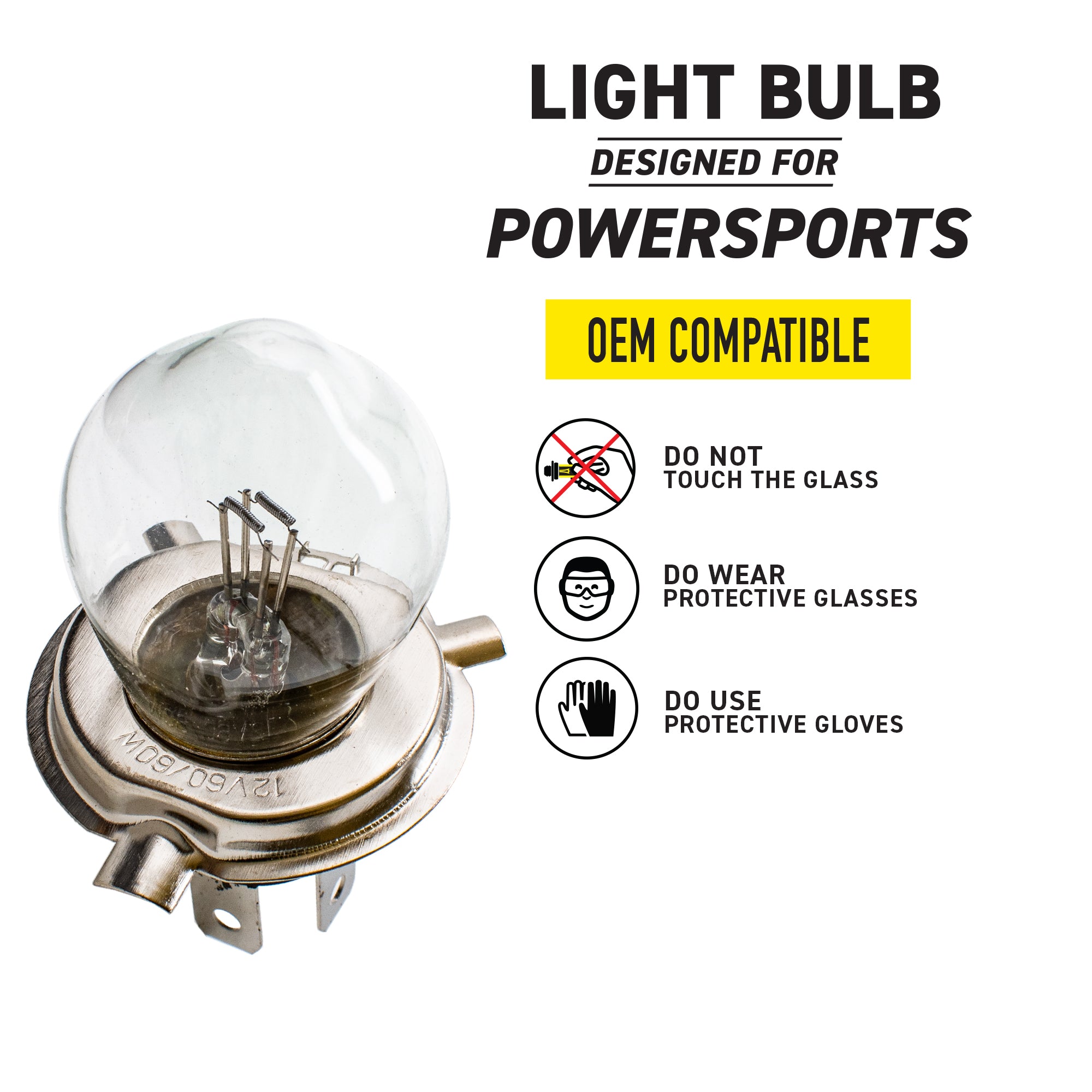 Headlight Bulb 519-CBL2265B For Yamaha 8A7-84314-00-XX 8A7-84314-00-00