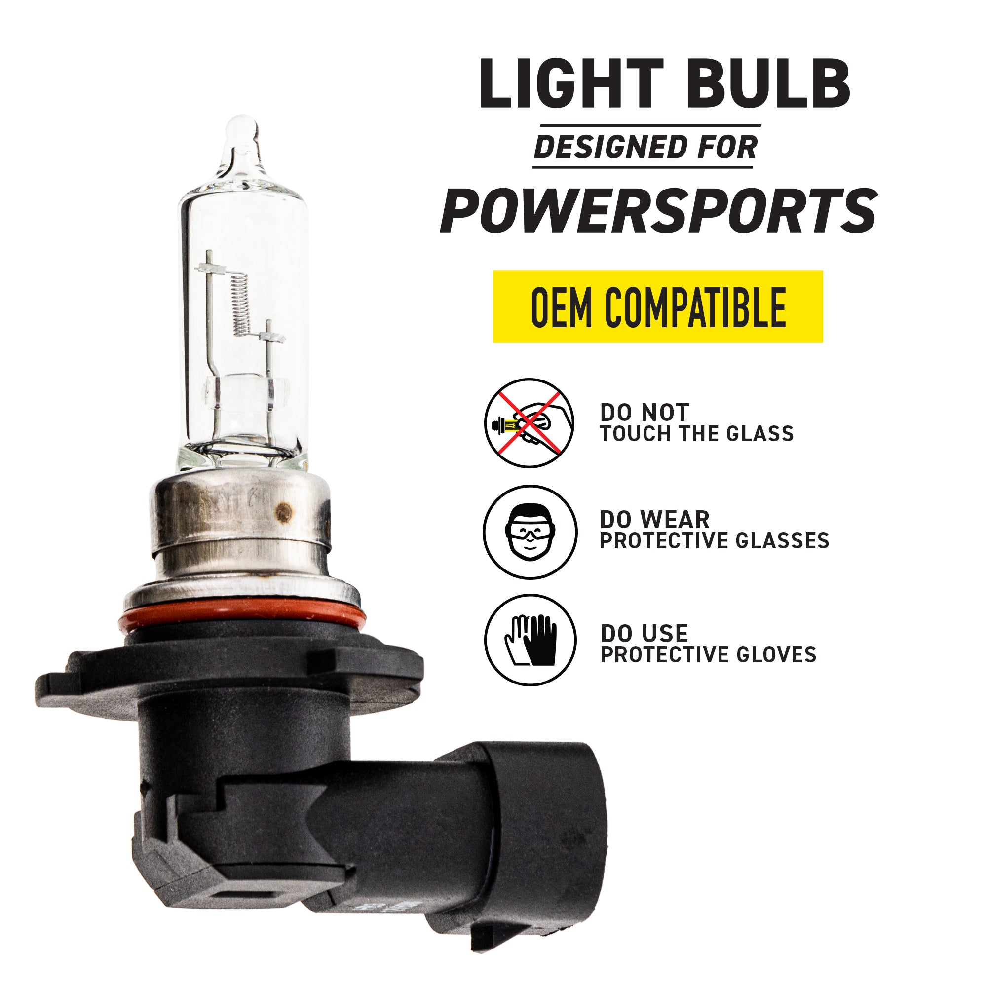 Headlight Bulb For Can-Am 58714003000 415129249 09471-12151 | 2-PACK