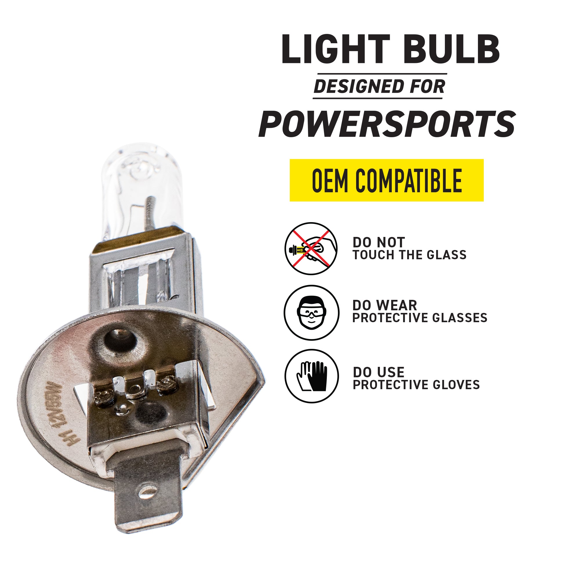Headlight Bulb 519-CBL2267B For KTM 58311038000 2LA-84314-G0-00 2JS-H4314-00-00 | 2-PACK