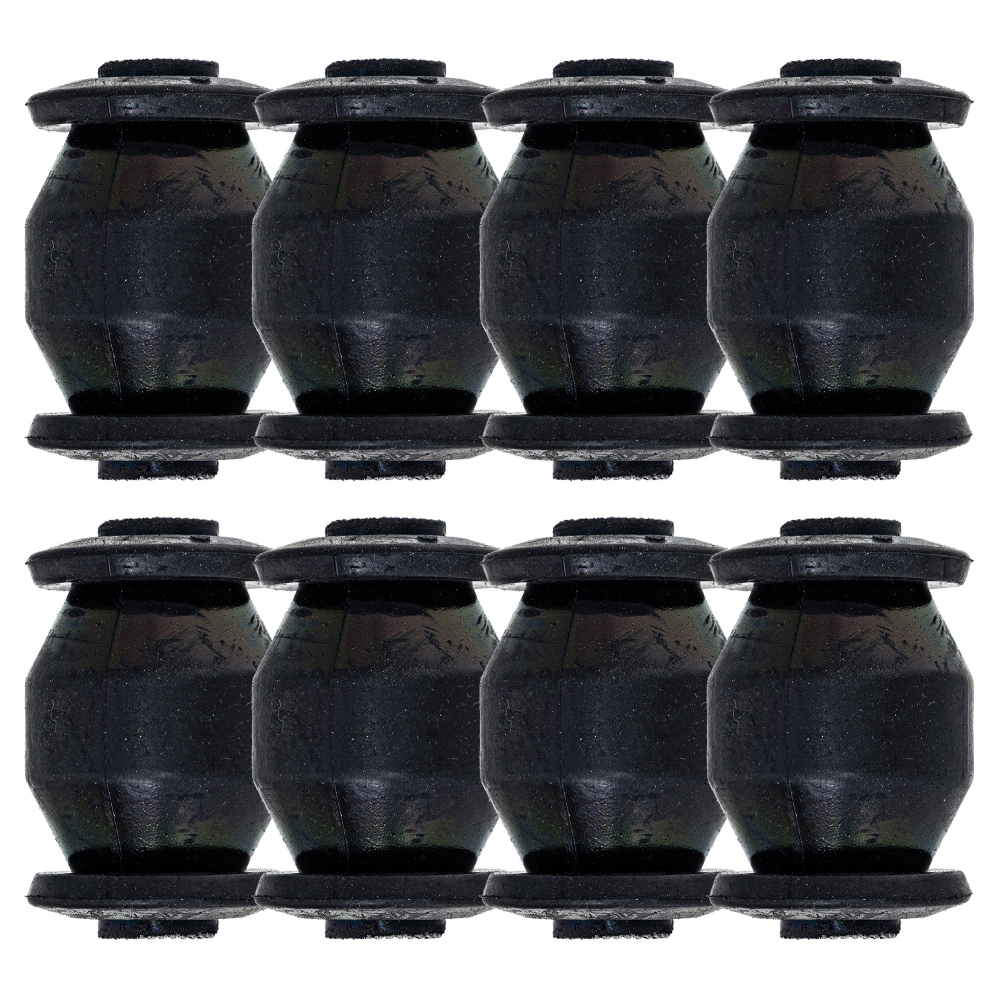 Front Control A-Arm Bushing Kit 8-Pack for Wolverine Warrior Kodiak Grizzly NICHE 519-CBS2234H