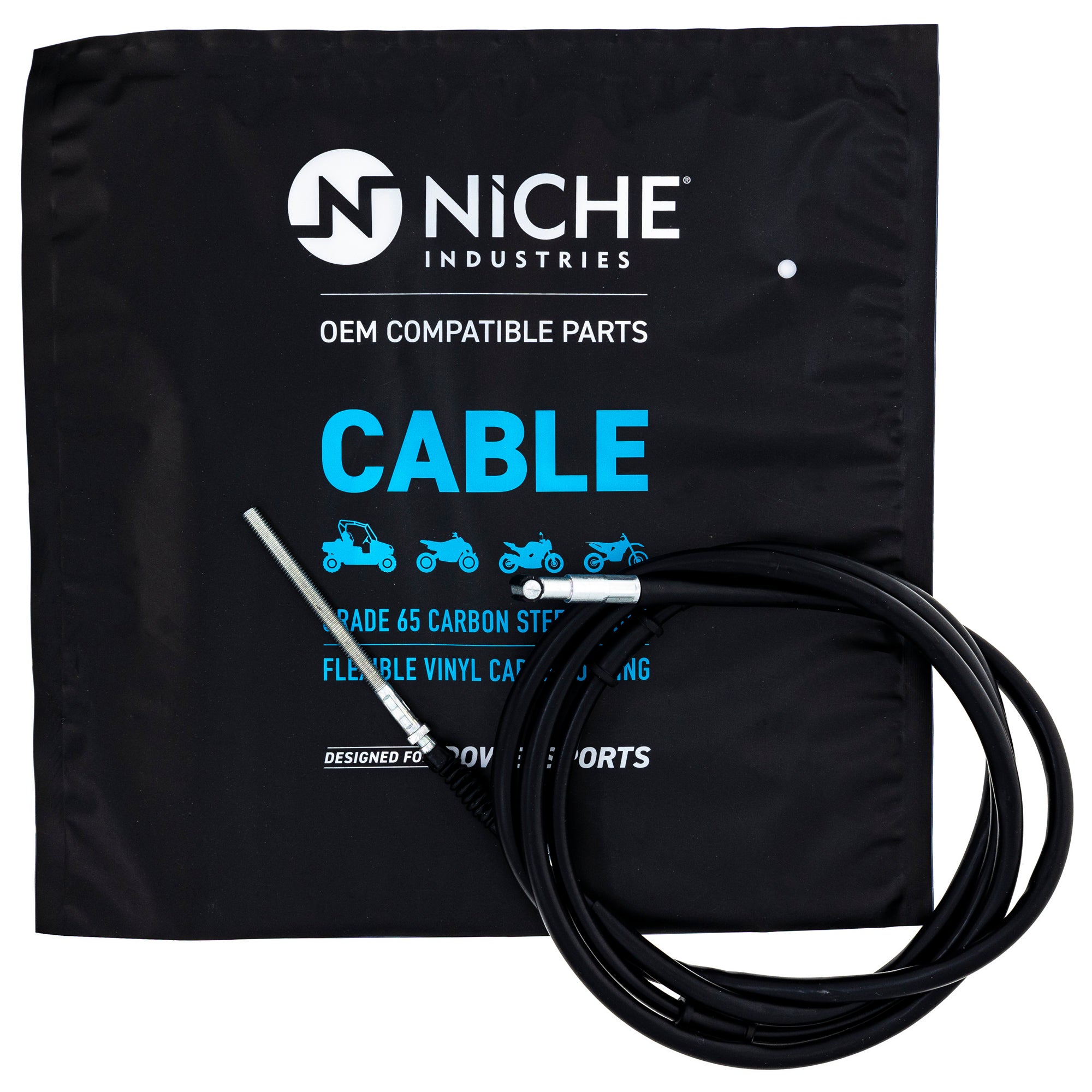 NICHE 519-CCB2235L Rear Hand Brake Cable for zOTHER Rancher FourTrax
