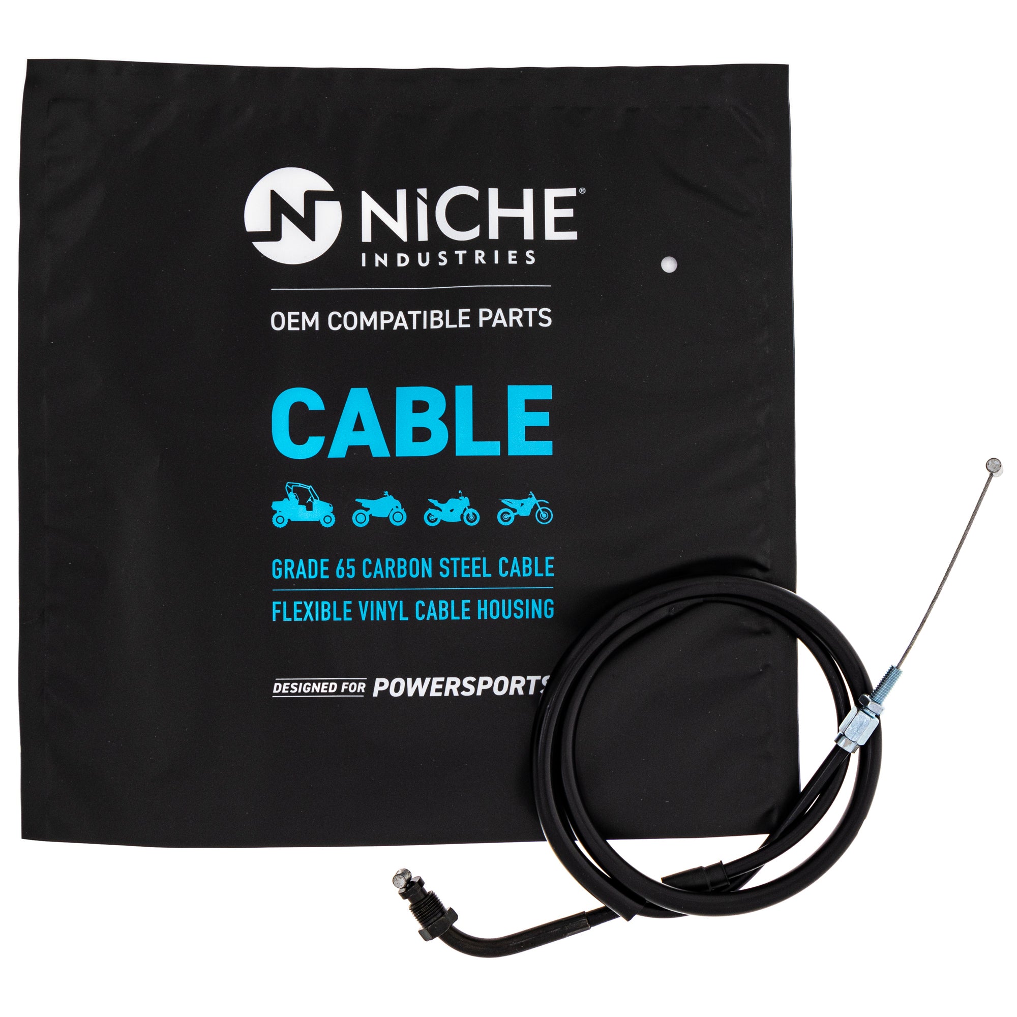 NICHE 519-CCB2243L Throttle Cable for zOTHER Turbo Shadow Nighthawk