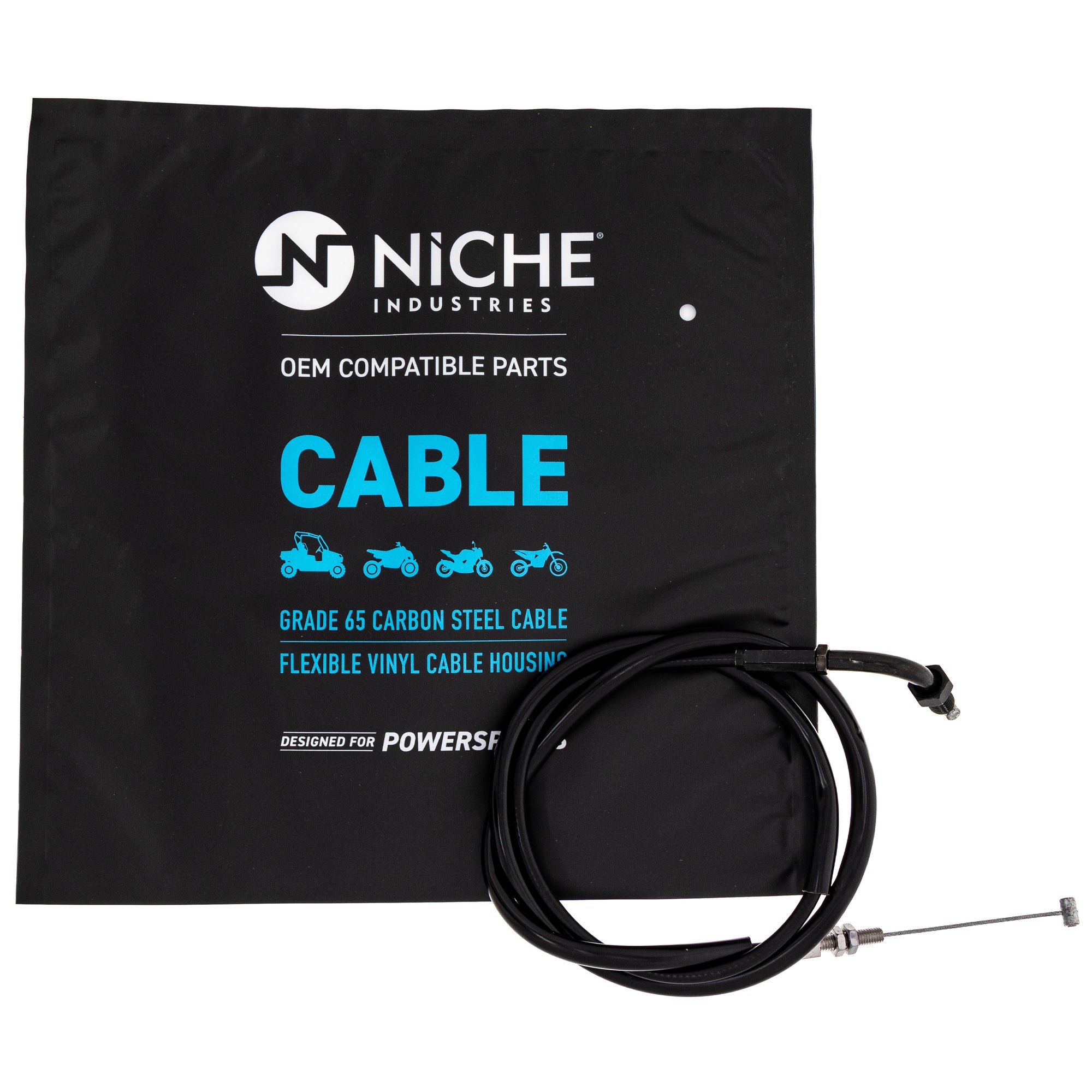 NICHE 519-CCB2244L Throttle Cable for zOTHER Super Nighthawk Custom