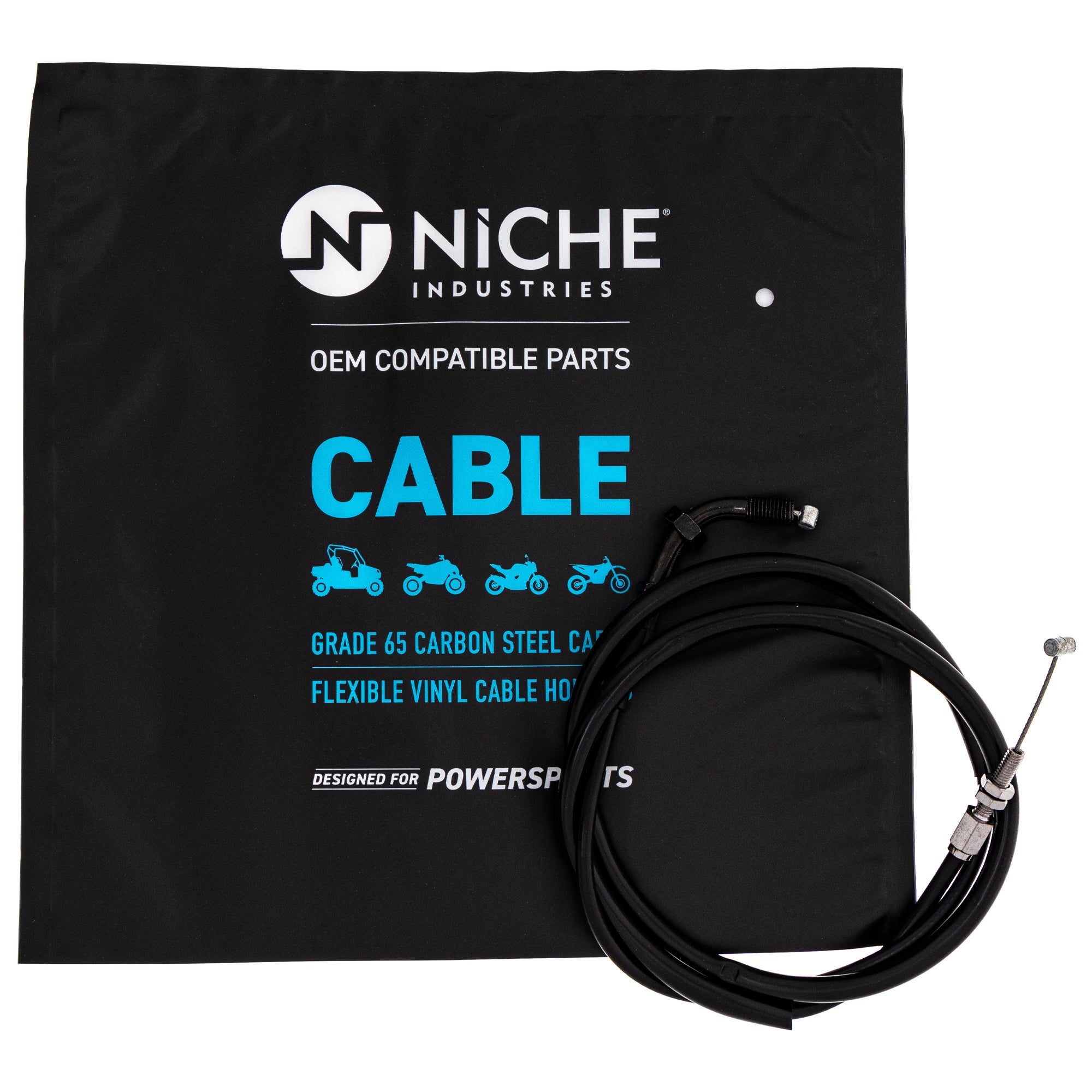 NICHE 519-CCB2247L Throttle Cable for zOTHER Nighthawk Hondamatic