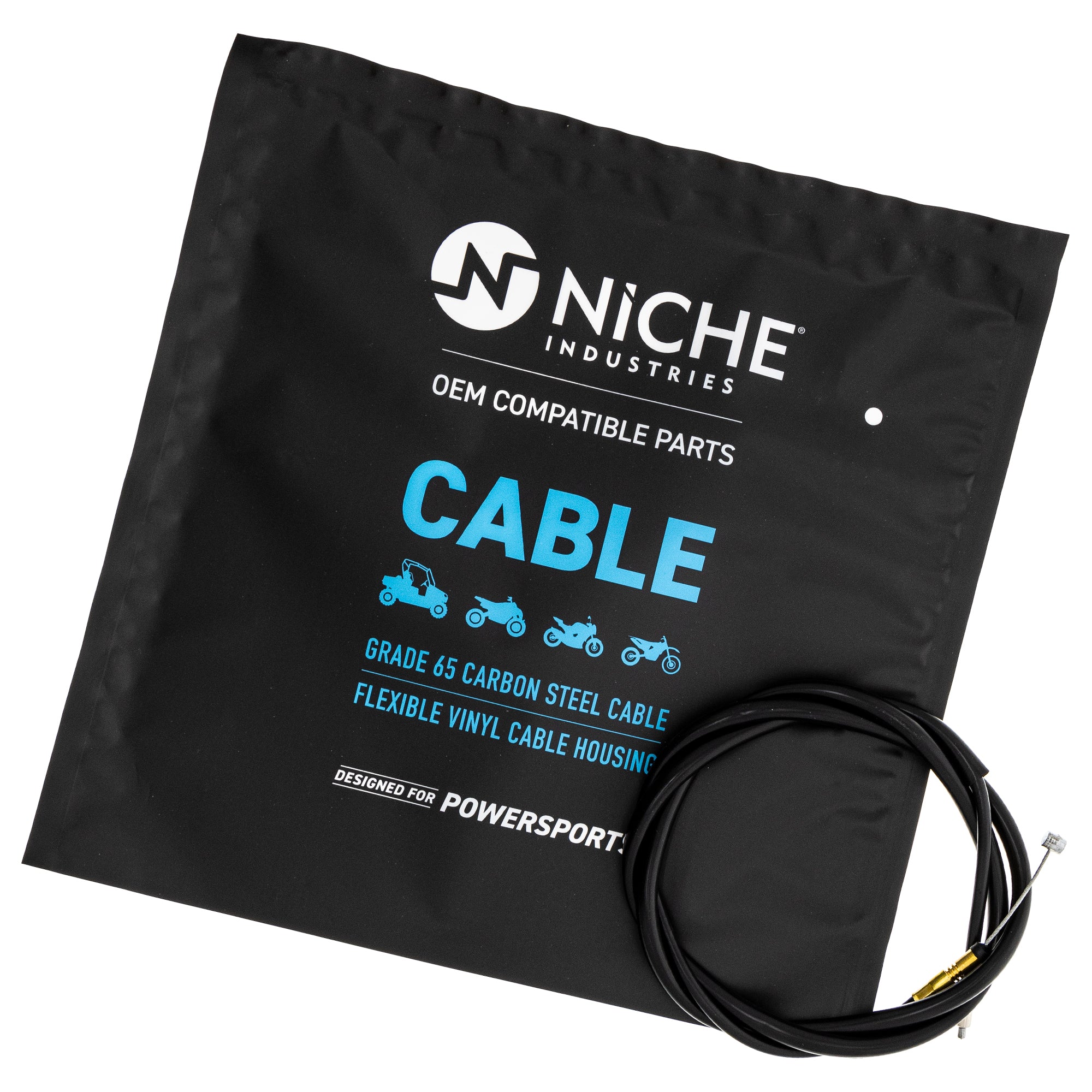 This CC72 Choke Cable Is Just What Your Old Allis Chalmers Tractor Needs. Fits A Ton Of Models Like The D17, CA, B, And 170. Reliable Replacement Part.