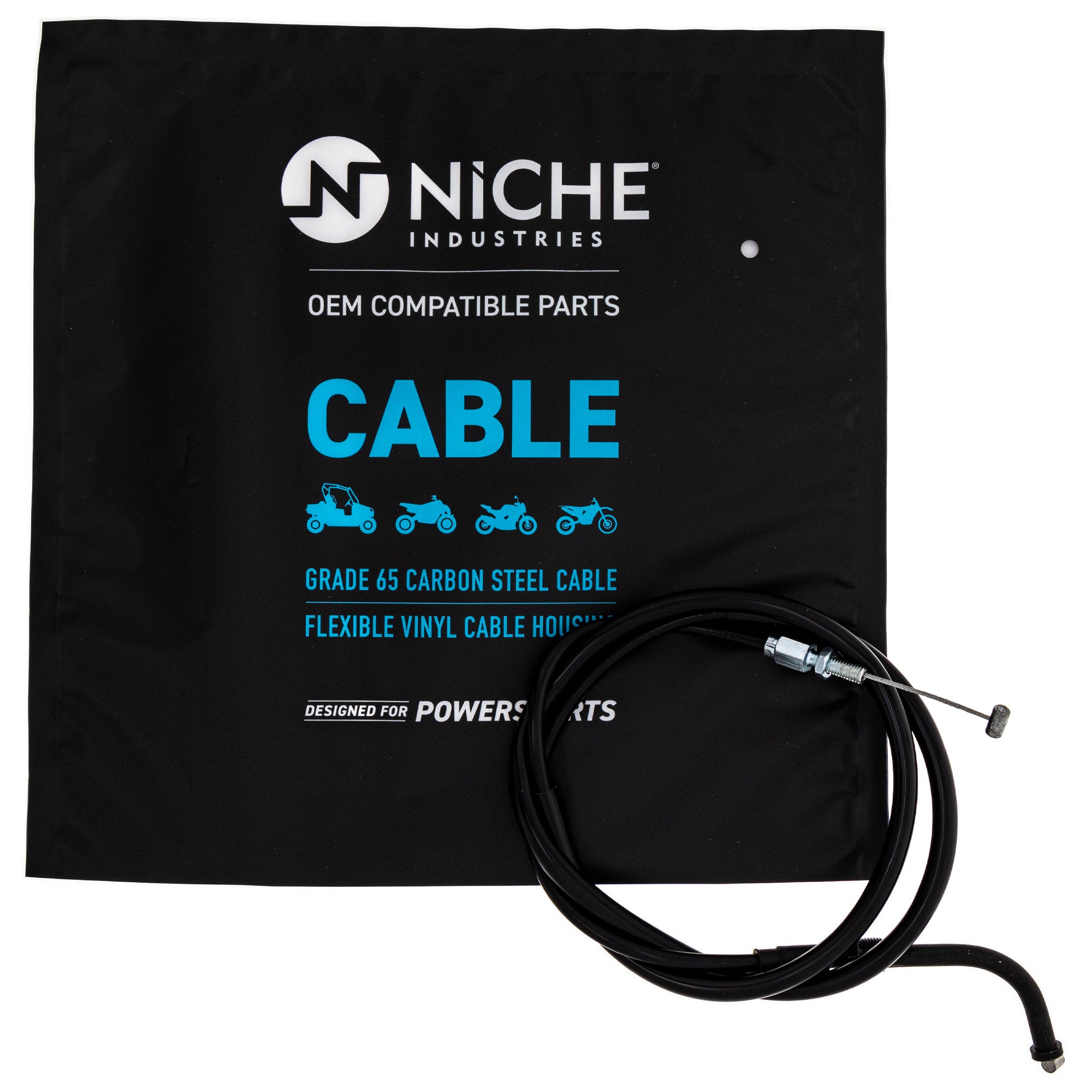 NICHE 519-CCB2263L Throttle Cable for zOTHER Nighthawk Hondamatic