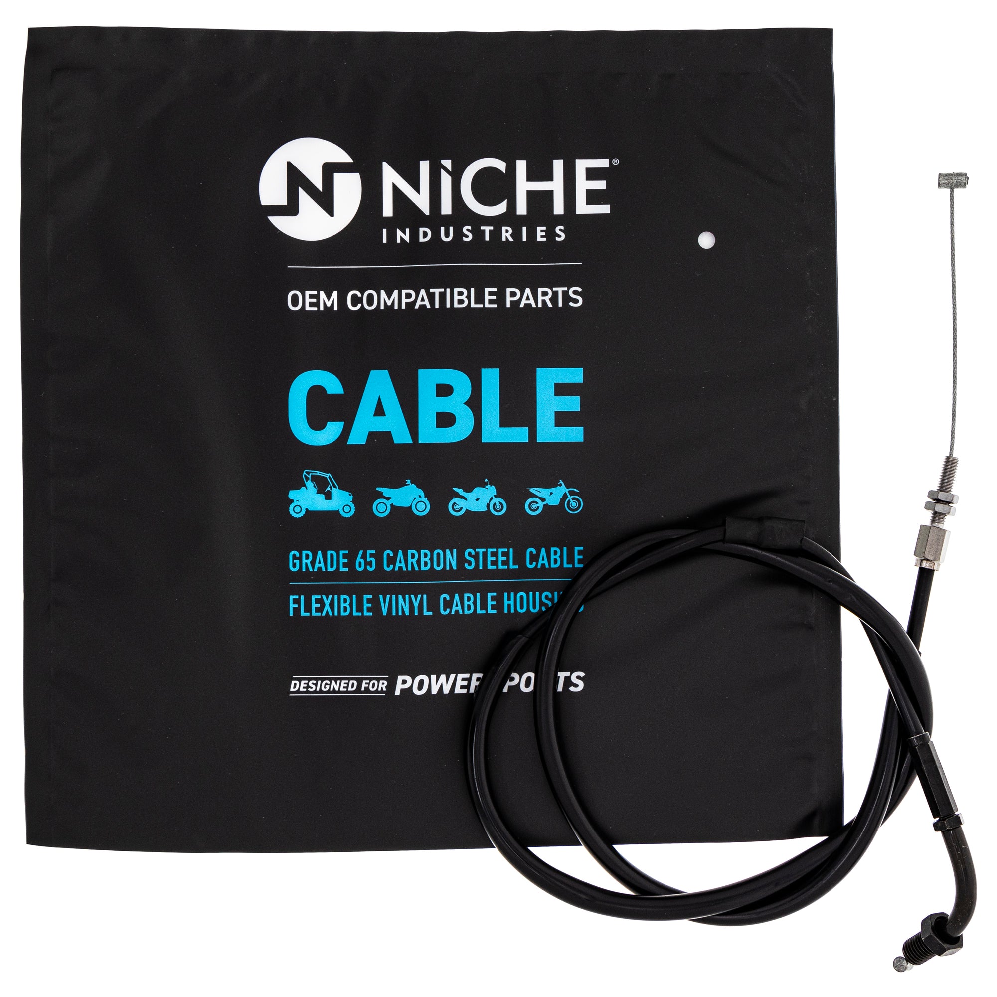 NICHE 519-CCB2215L Pull Throttle Cable for zOTHER Super Shadow Rebel
