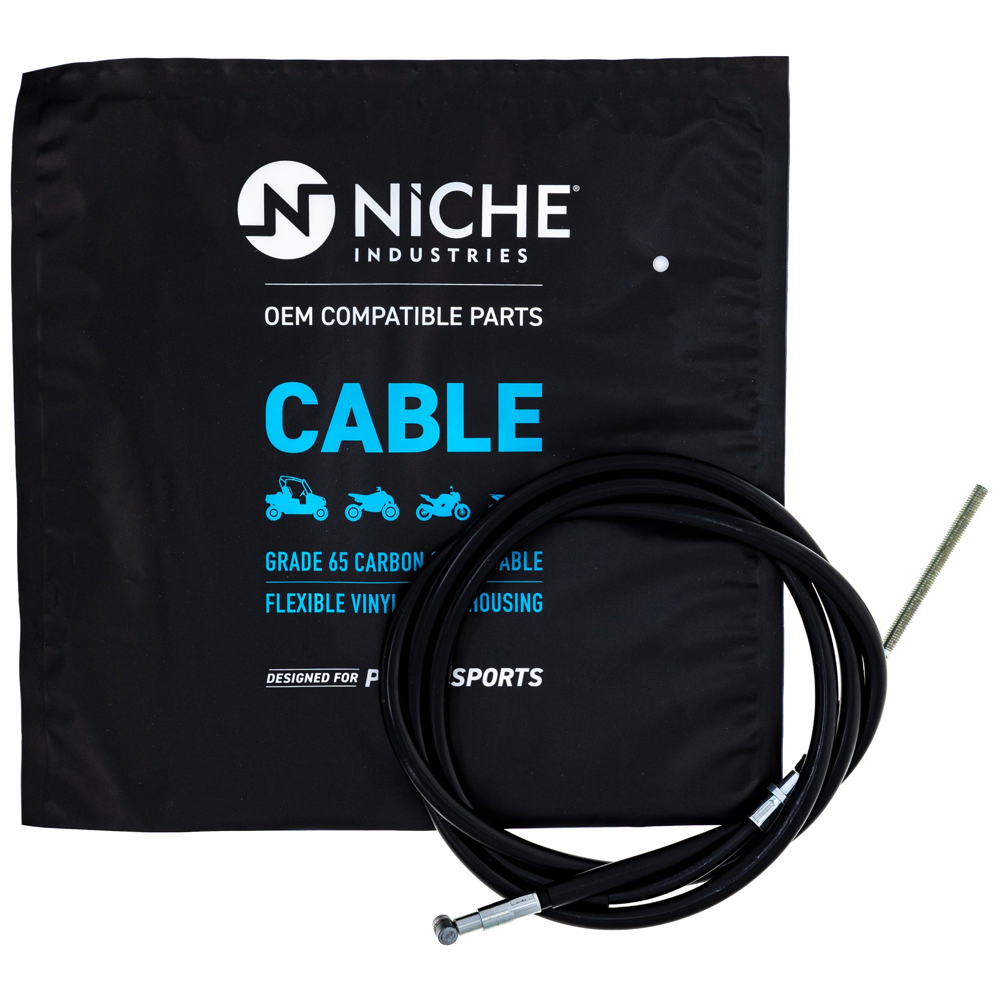 NICHE 519-CCB2329L Rear Hand Brake Cable for zOTHER SporTrax Recon