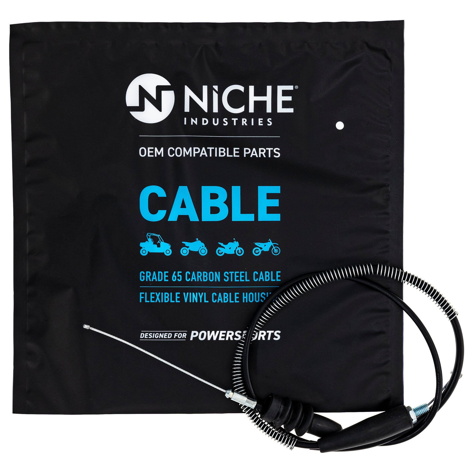 NICHE 519-CCB2347L Throttle Cable for zOTHER KX500 KX250 KX125 KDX450