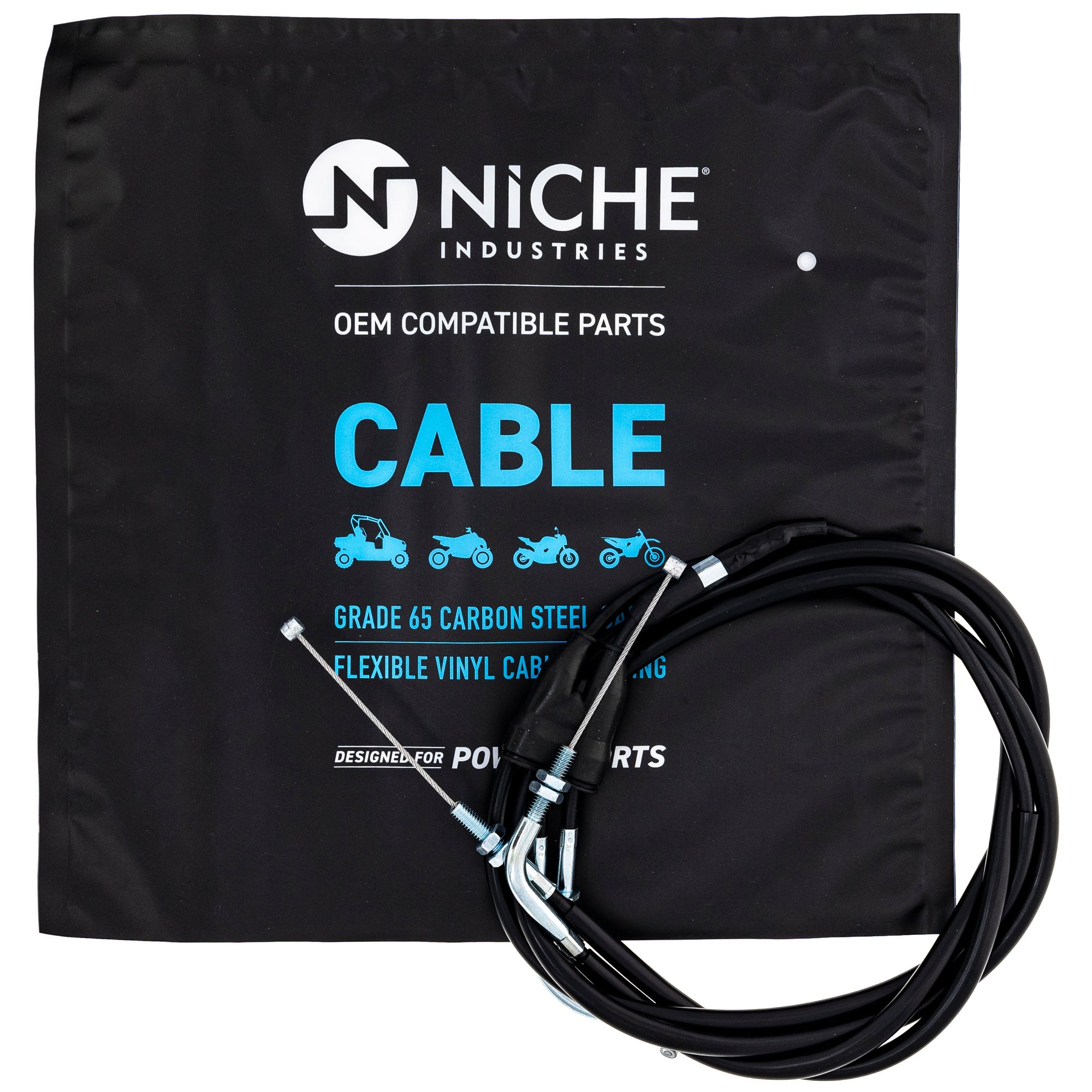 NICHE 519-CCB2351L Throttle Cable Set for zOTHER DRZ400SM DRZ400S