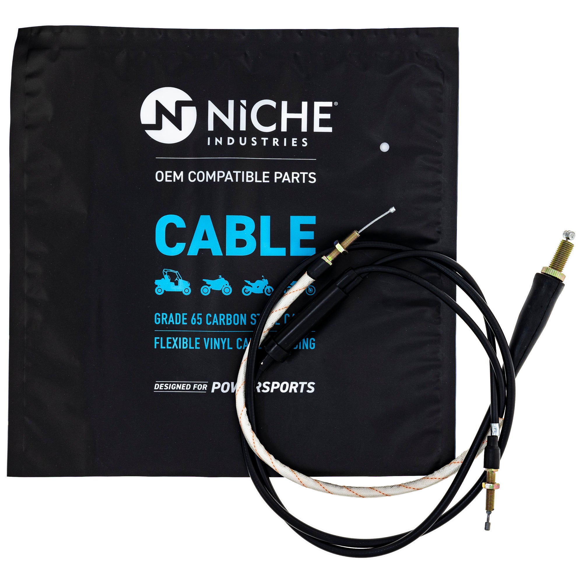 NICHE 519-CCB2384L Throttle Cable for zOTHER Polaris Trail Sportsman