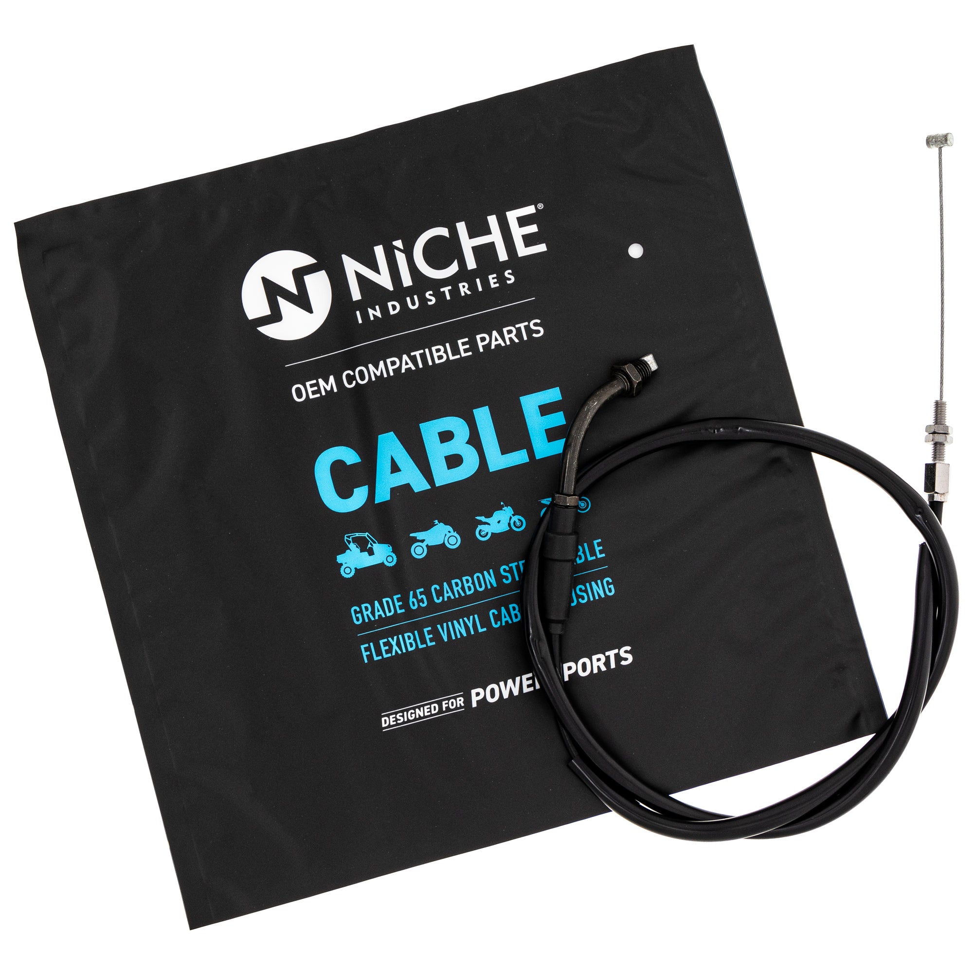 NICHE 519-CCB2385L Throttle Cable for zOTHER Rebel