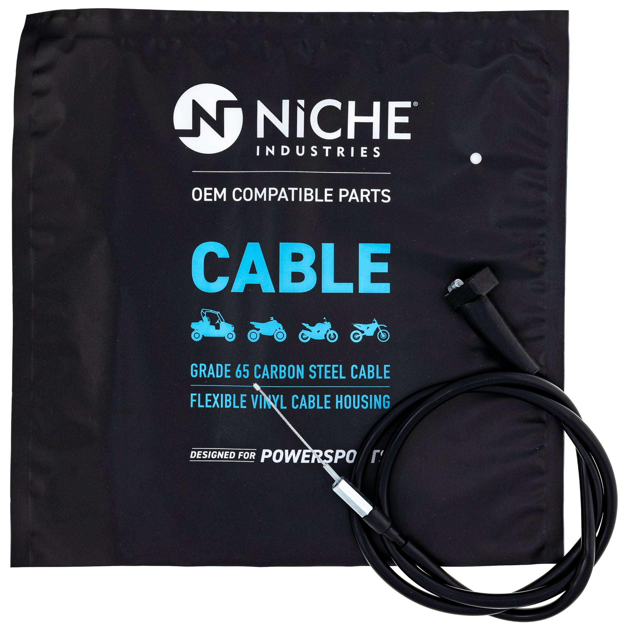 NICHE 519-CCB2387L Throttle Cable for zOTHER Arctic Cat Textron