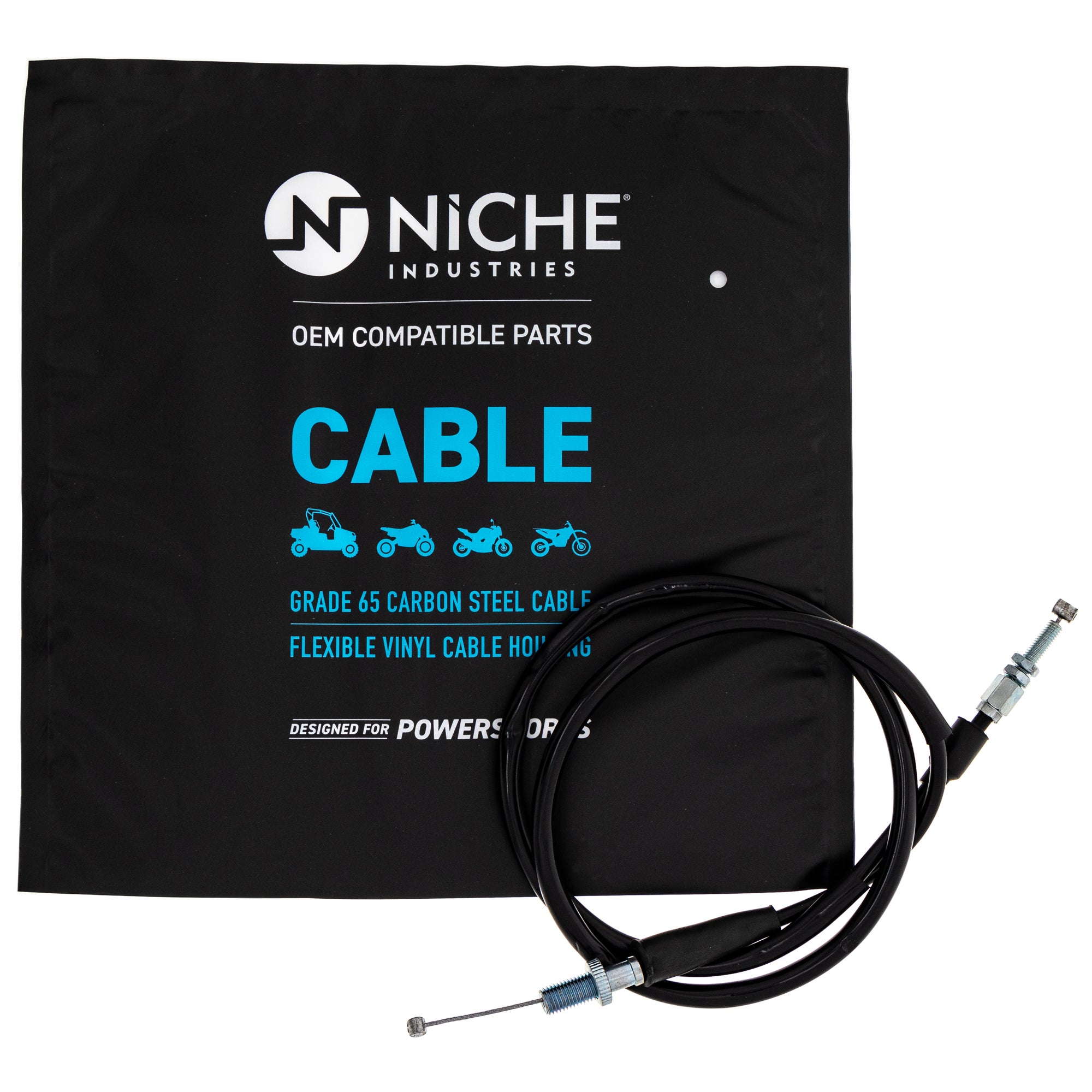 NICHE 519-CCB2303L Throttle Cable for zOTHER 525XC 505SX 450XC 450SX