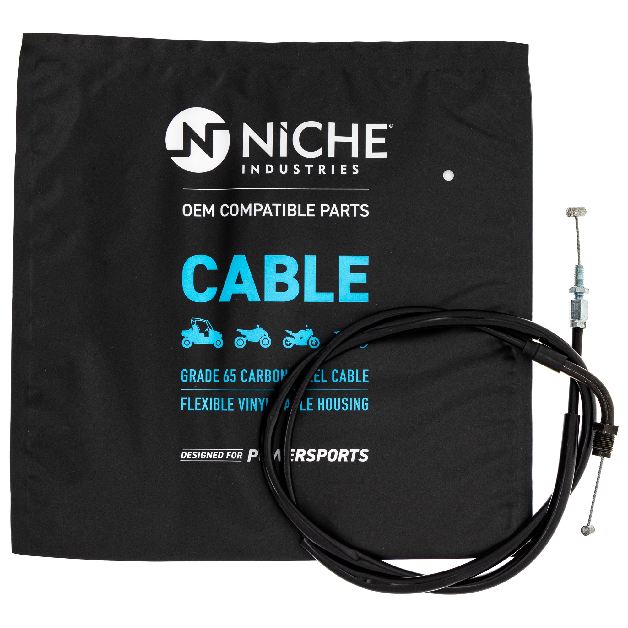 NICHE 519-CCB2308L Throttle Cable for zOTHER Nighthawk Hawk Custom