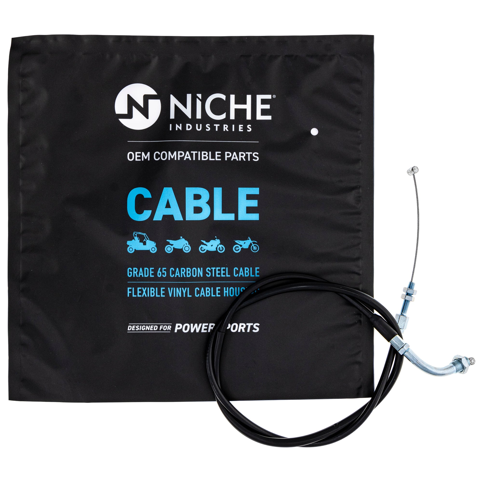 NICHE 519-CCB2312L Pull Throttle Cable for zOTHER Shadow