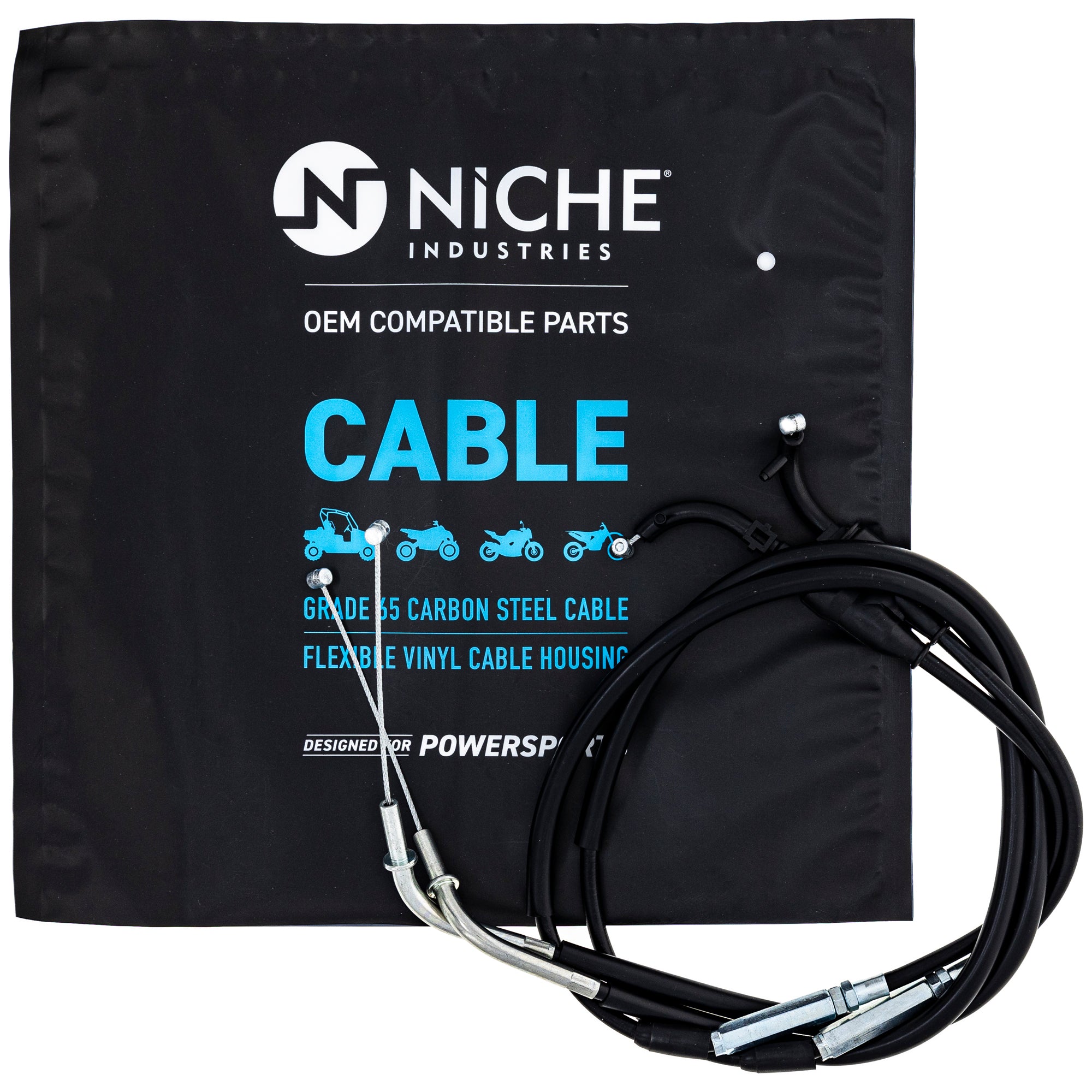 NICHE 519-CCB2426L Throttle Cable Set for zOTHER Ninja