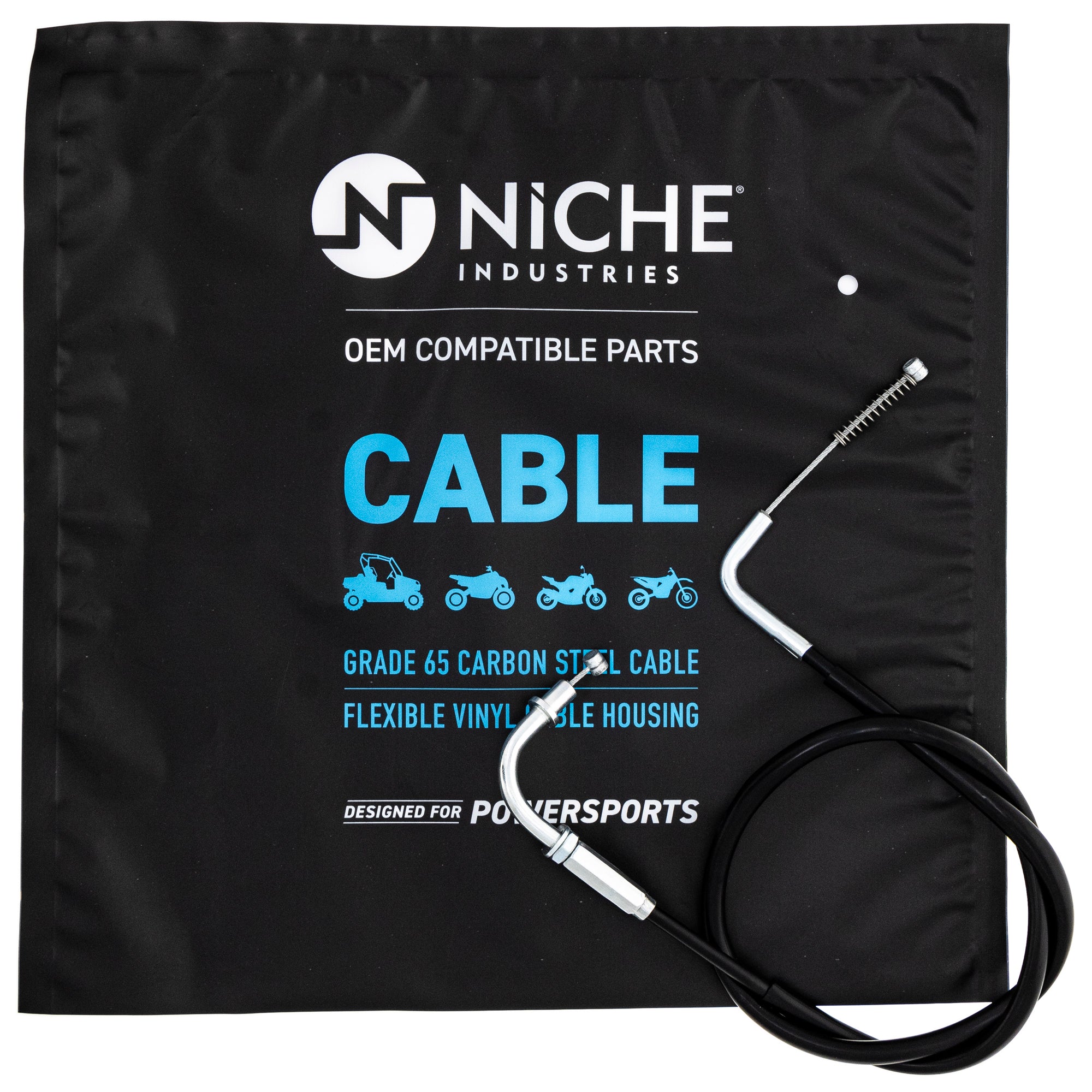 NICHE 519-CCB2437L Choke Cable for zOTHER GSXR750W GSXR600W GSXR1100W