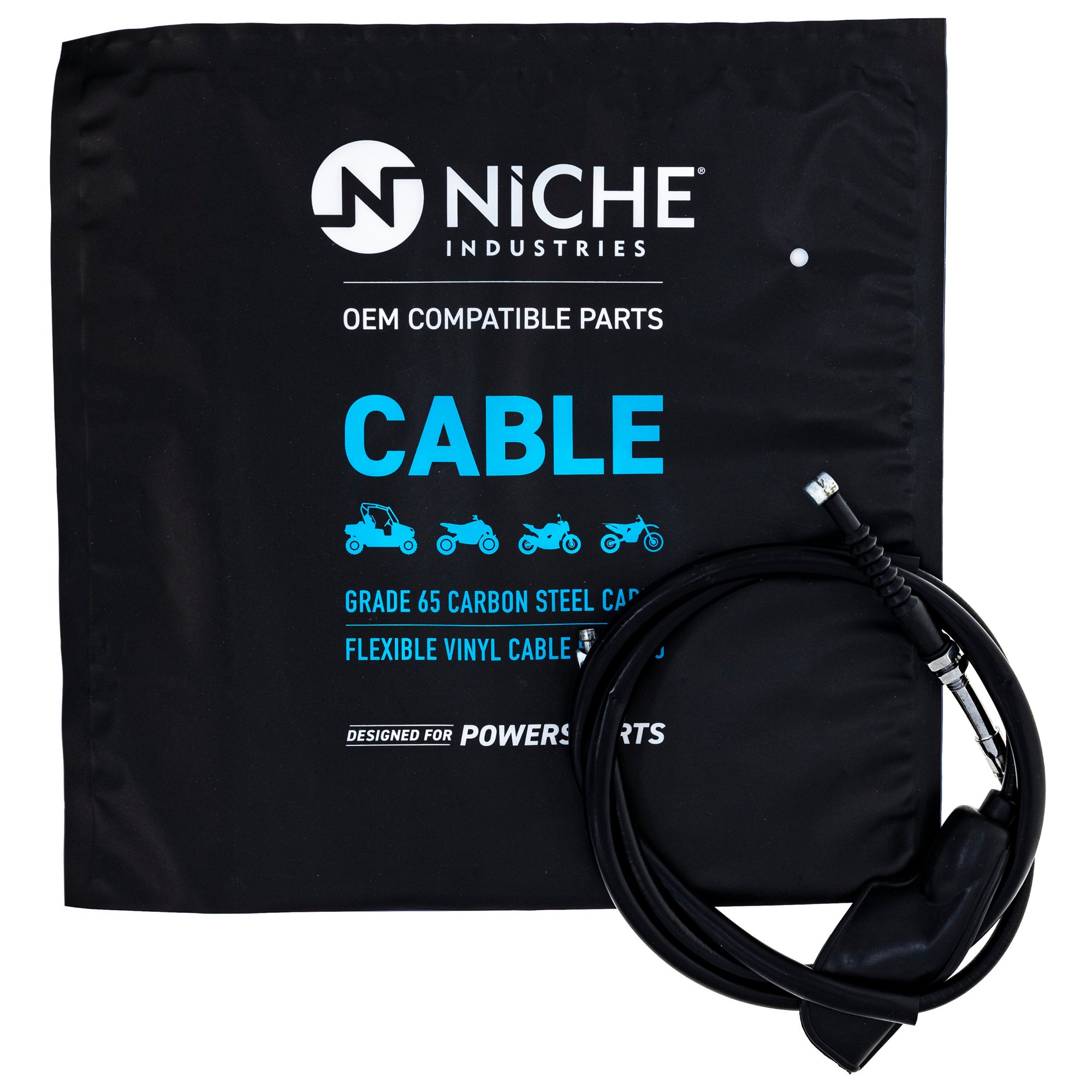 NICHE 519-CCB2444L Front Brake Cable for zOTHER DT175 DT125