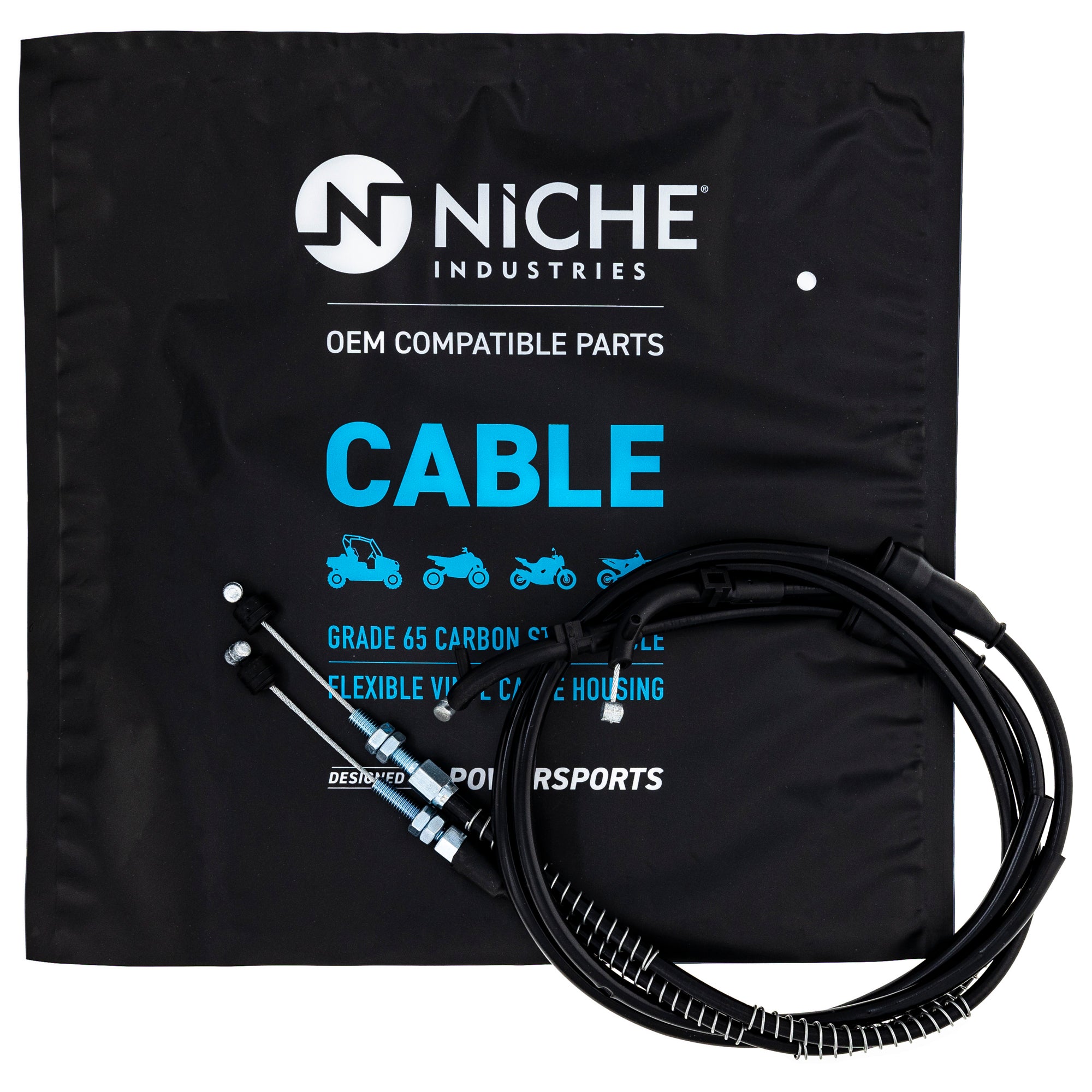 NICHE 519-CCB2447L Throttle Cable Set for zOTHER XT600 TT600