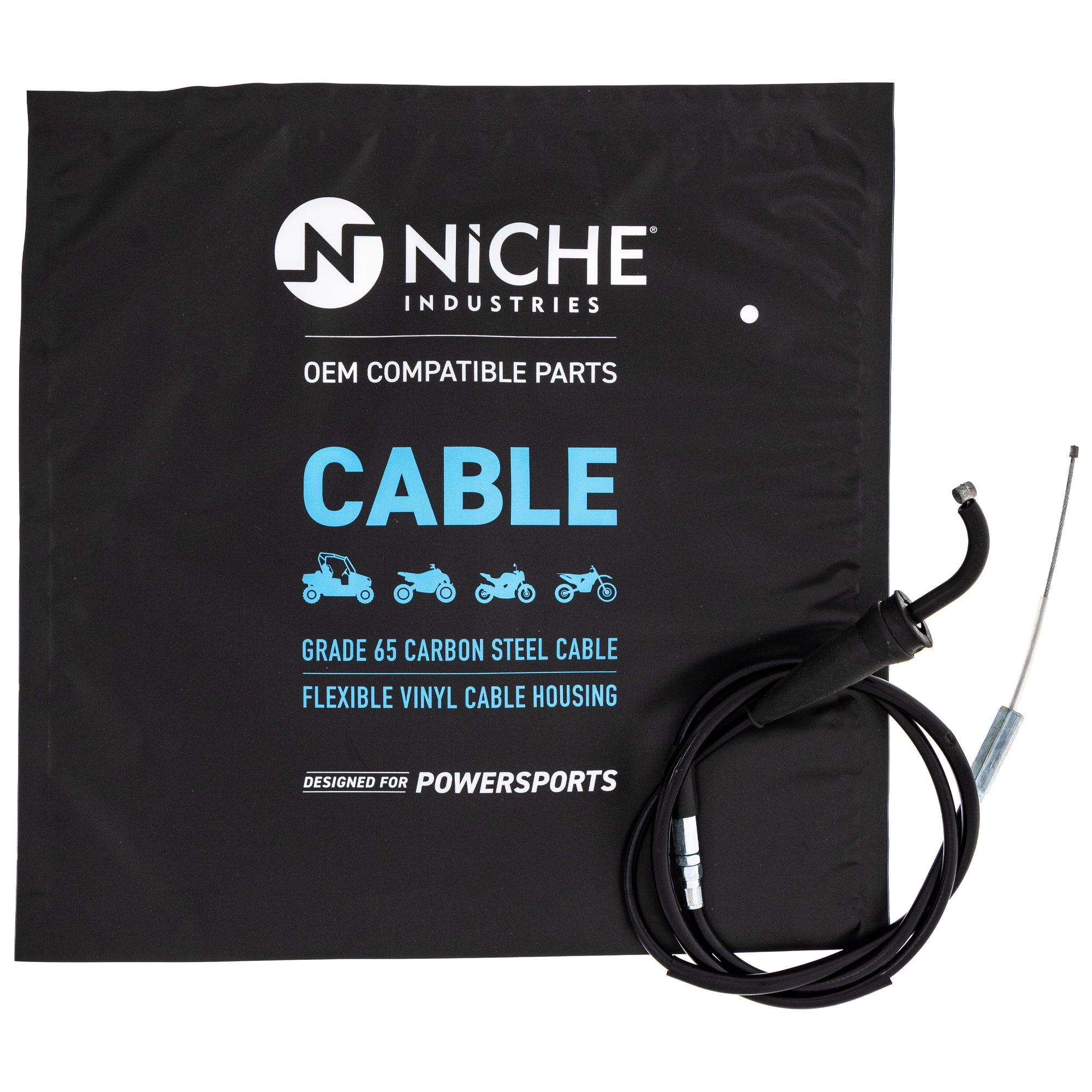 NICHE 519-CCB2448L Throttle Cable for zOTHER WR250Z