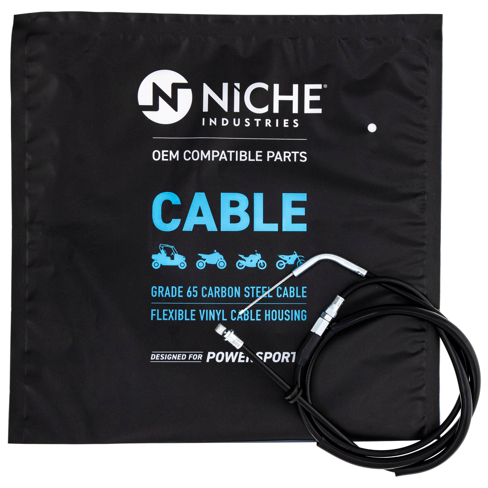 NICHE 519-CCB2464L Throttle Cable for zOTHER Quadrunner