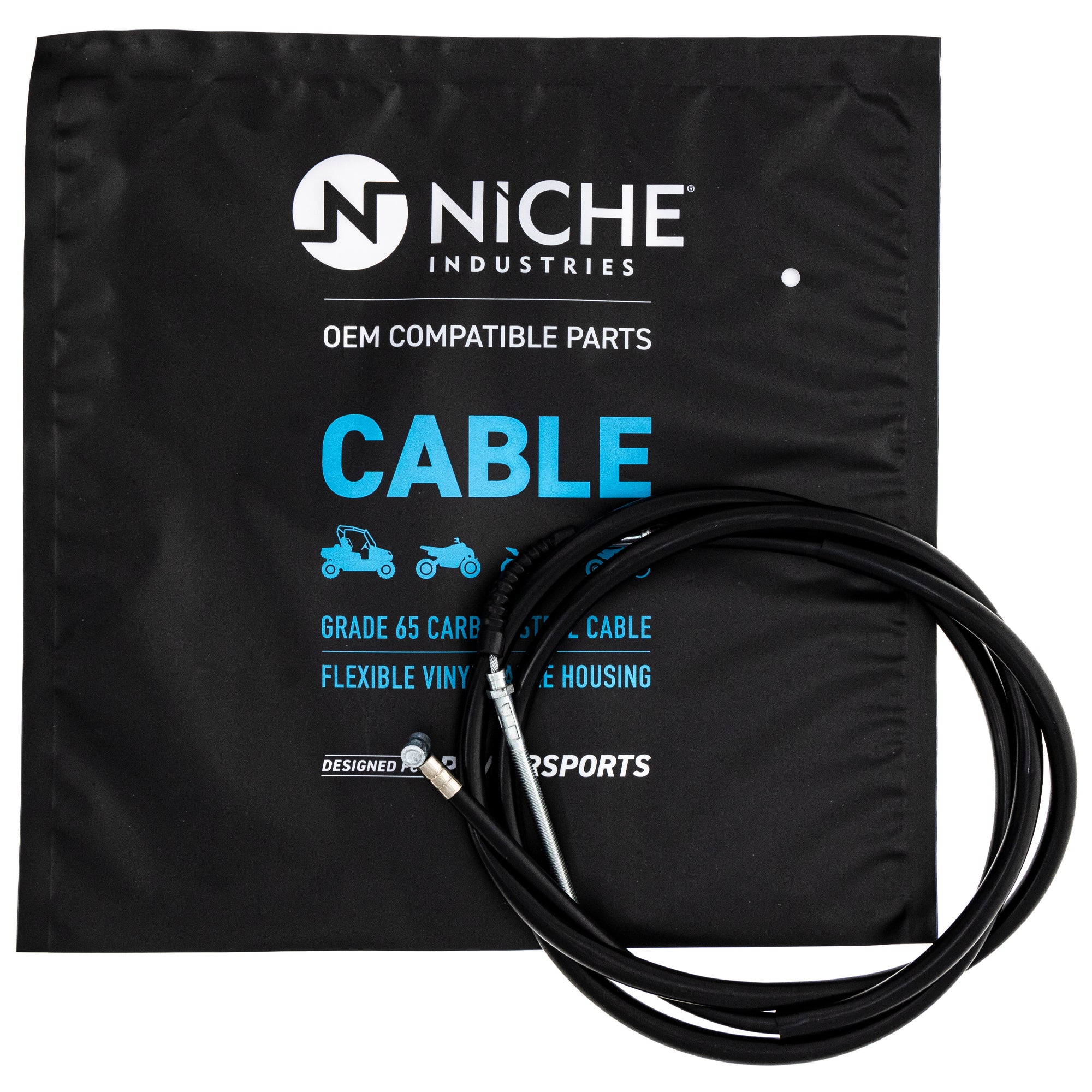 NICHE 519-CCB2480L Hand Brake Cable for zOTHER Big ATC250SX ATC200S