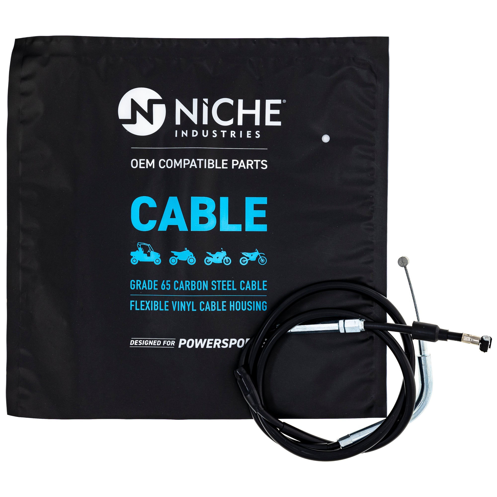 NICHE 519-CCB2412L Clutch Cable for zOTHER KLX400R DRZ400SM DRZ400S