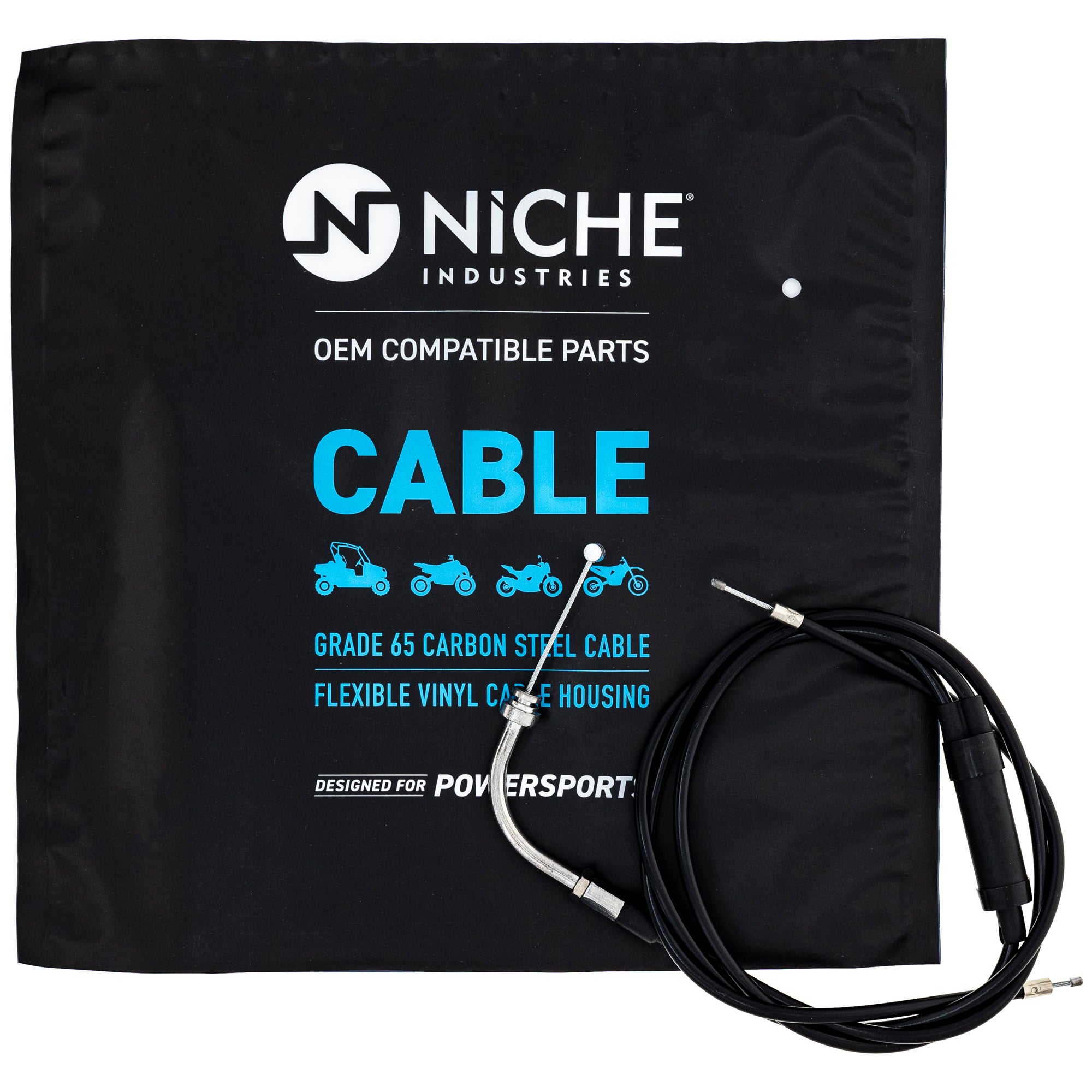 NICHE 519-CCB2529L Throttle Cable for zOTHER KM100 KH100 KE100 KD80