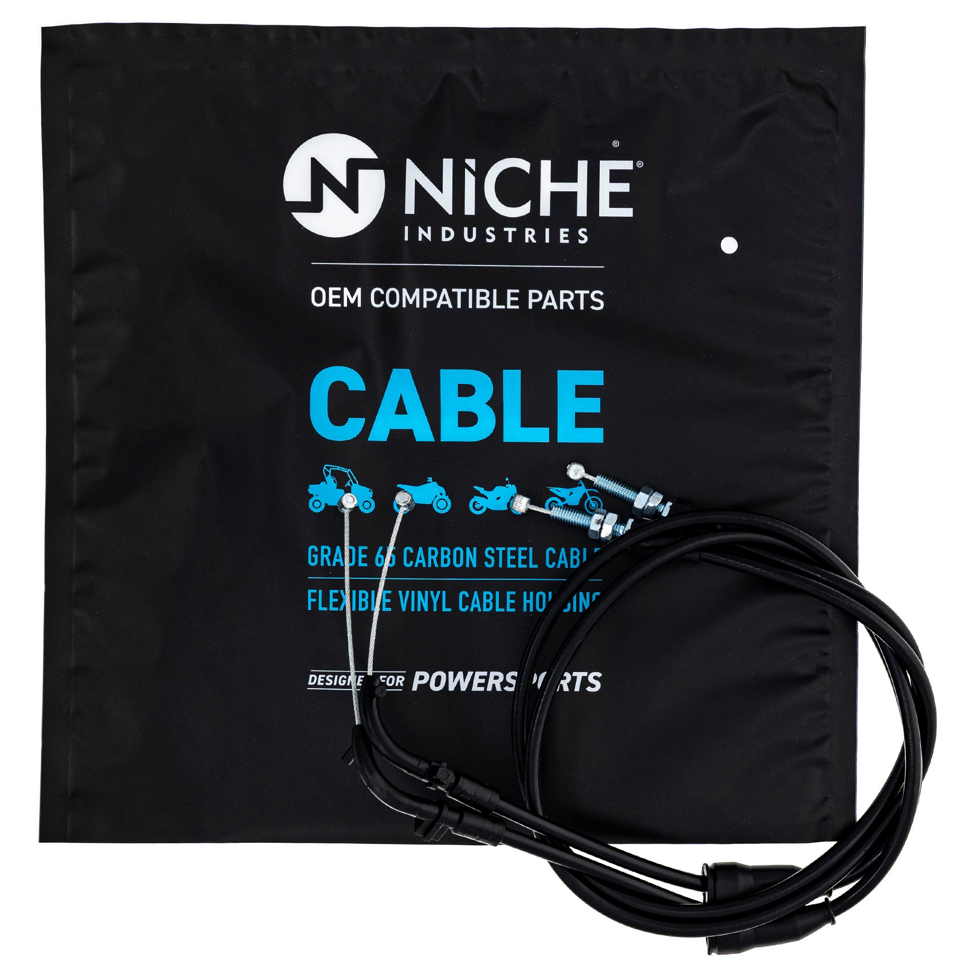 NICHE 519-CCB2502L Throttle Cable Set for zOTHER 525 450 400 250