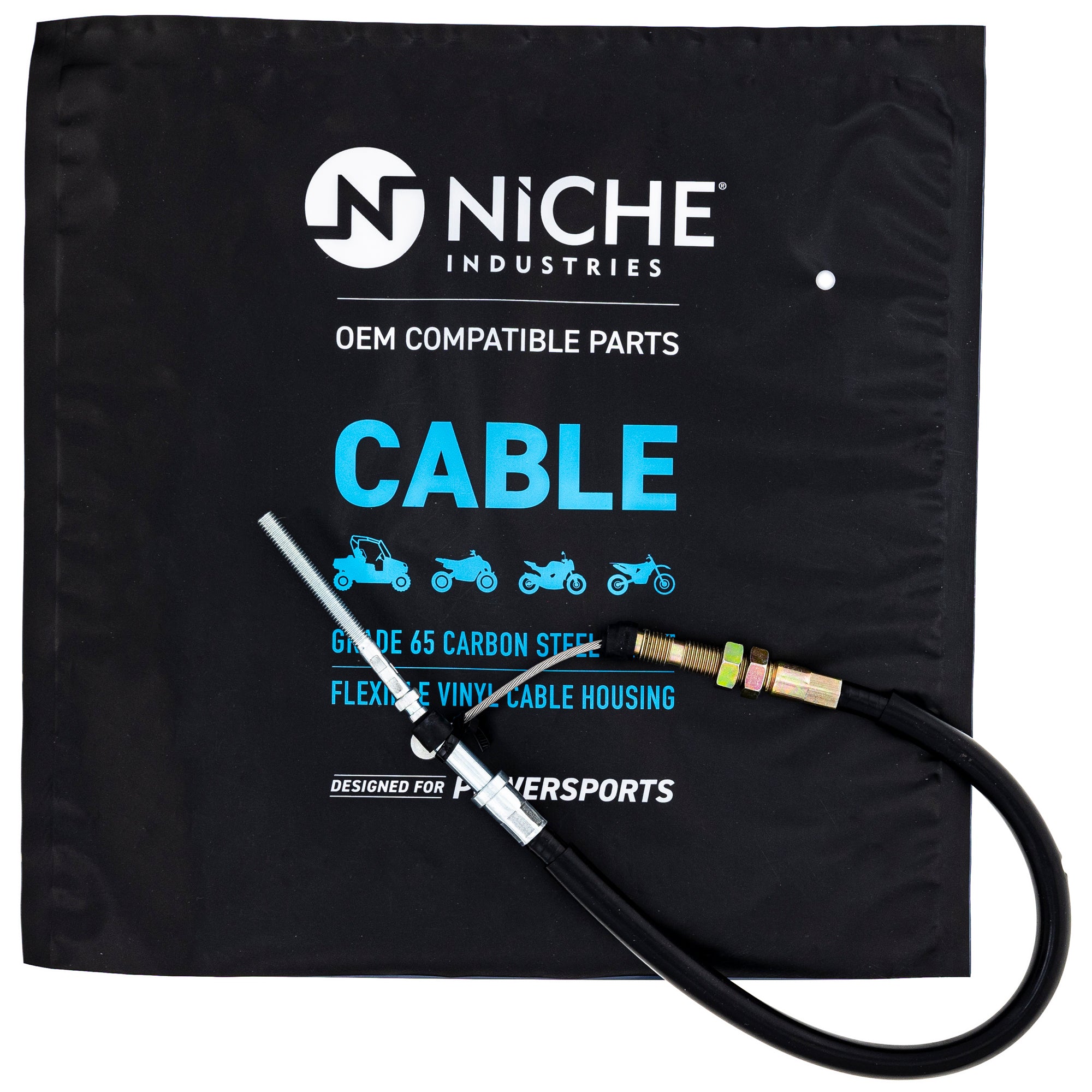 NICHE 519-CCB2633L Foot Brake Cable for zOTHER Bayou