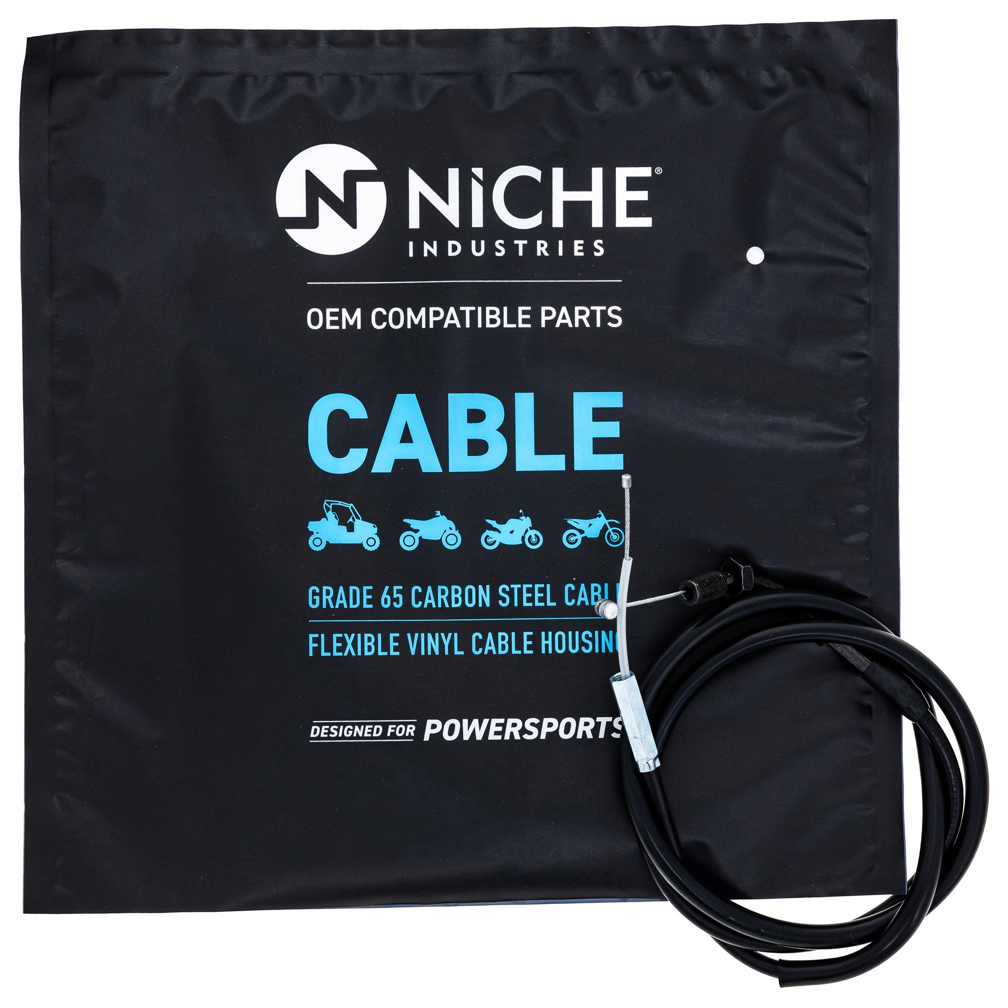 NICHE 519-CCB2654L Throttle Cable for zOTHER XT200 XT125 XS400 Big