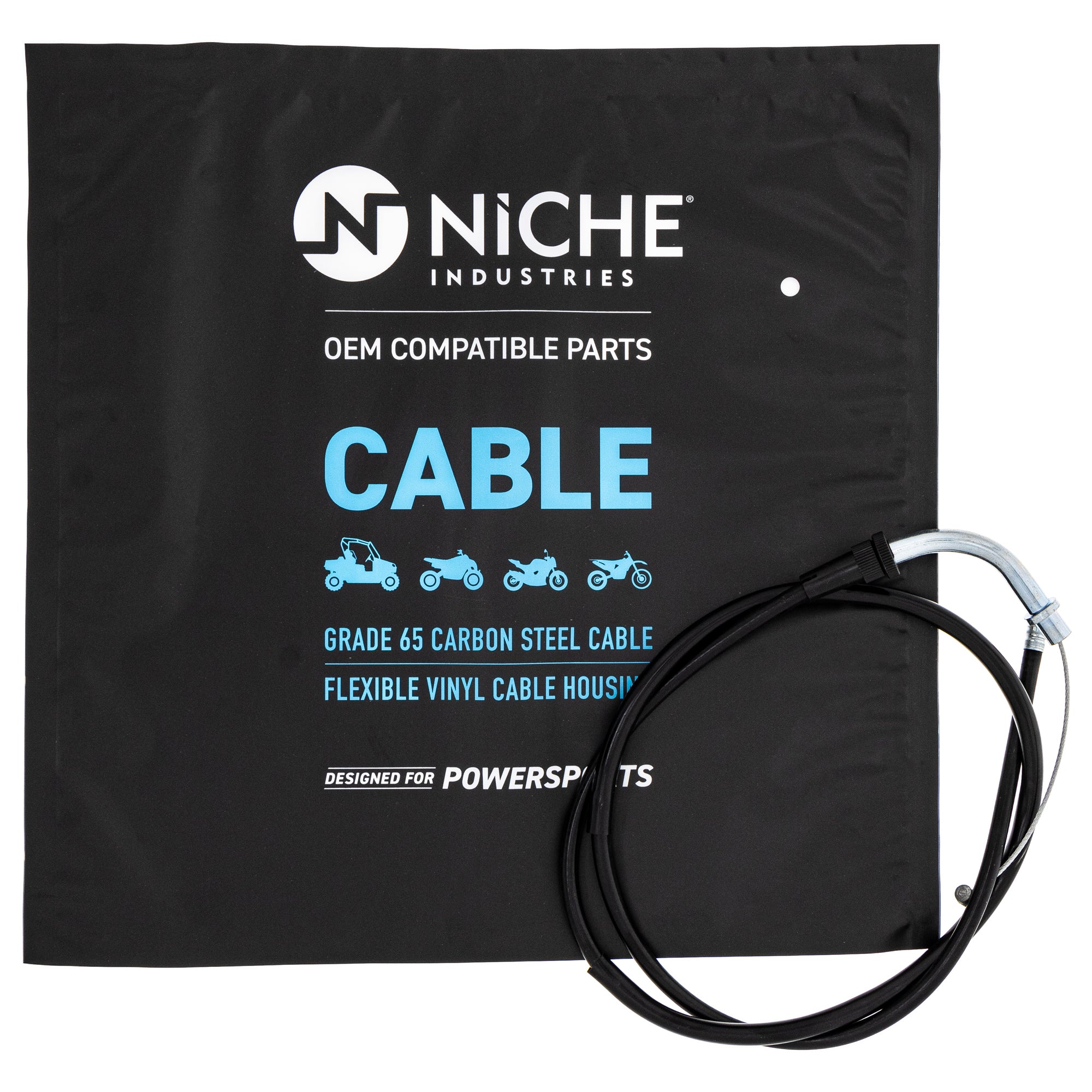 NICHE 519-CCB2610L Throttle Cable for zOTHER Virago Seca Midnight