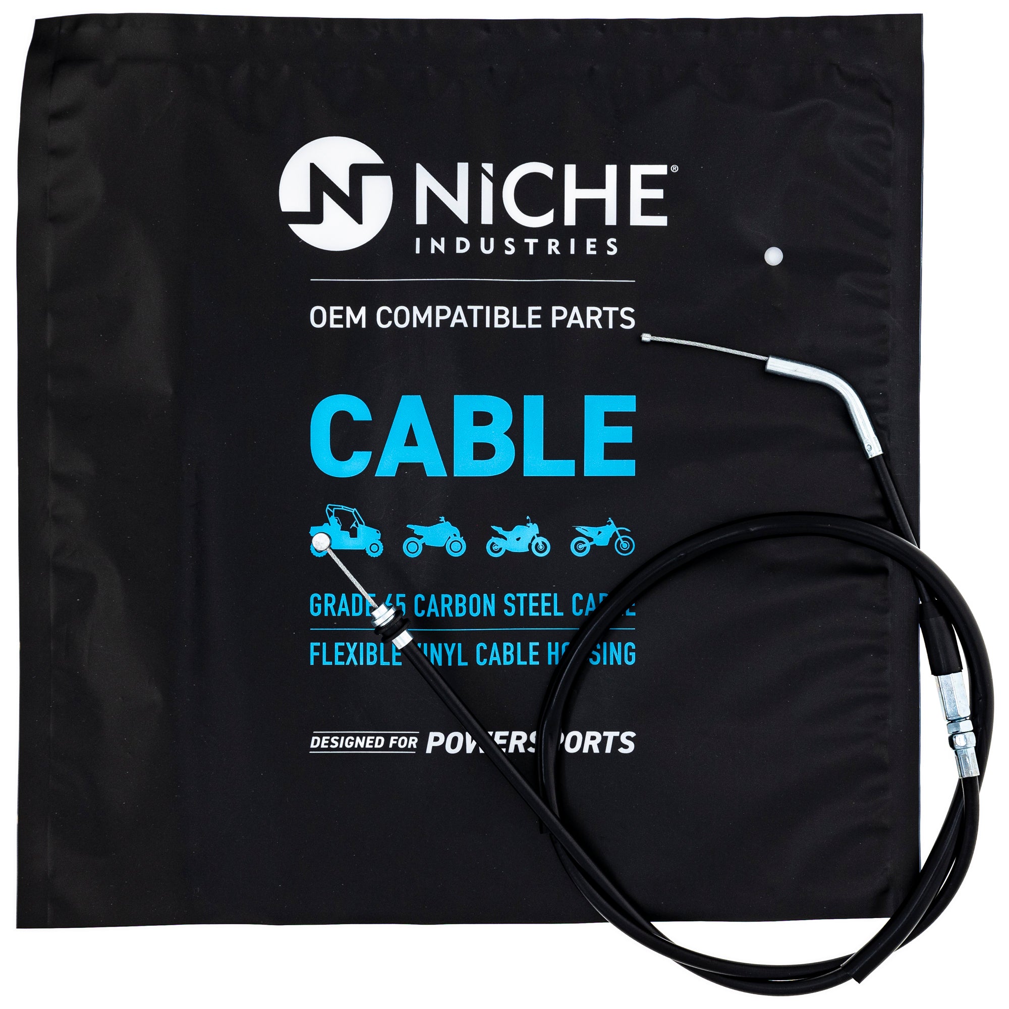 NICHE 519-CCB2856L Throttle Cable for zOTHER Quadrunner